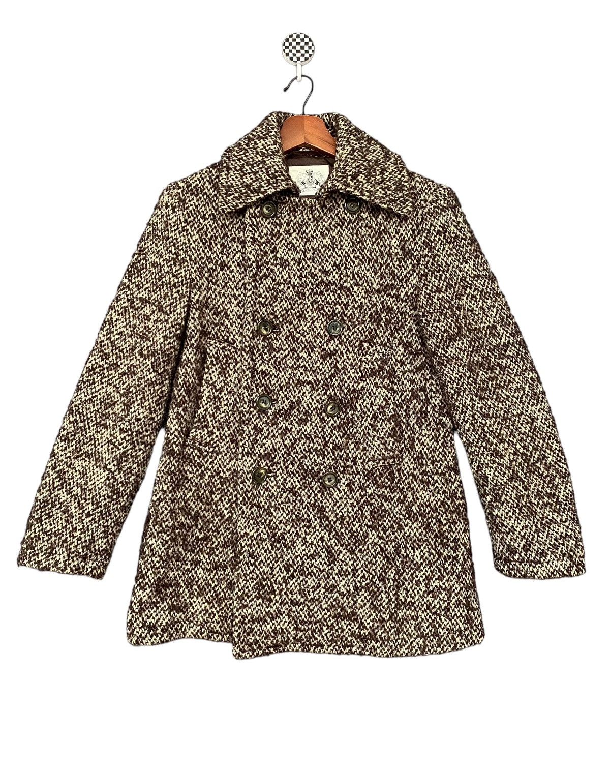 Japanese Brand × Vintage × Zucca Vintage Japanese Brand Zucca Wool Jacket 1990s Size US M / EU 48-50 / 2 - 1 Thumbnail