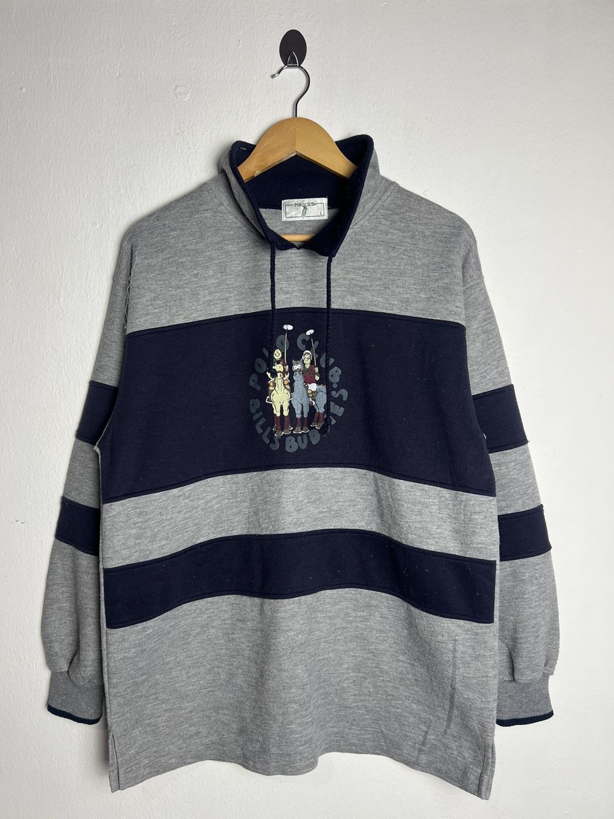 Polo Ralph Lauren Polo Club Bill Buddies Striped Sweatshirt Size US L / EU 52-54 / 3 - 1 Thumbnail