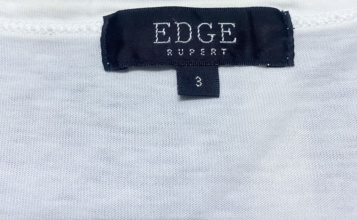 Japanese Brand × Vintage Rare‼️🔥Vintage EDGE RUPERT Deeds No Words Photo Tee T-Shirt Size S / US 4 / IT 40 - 4 Thumbnail