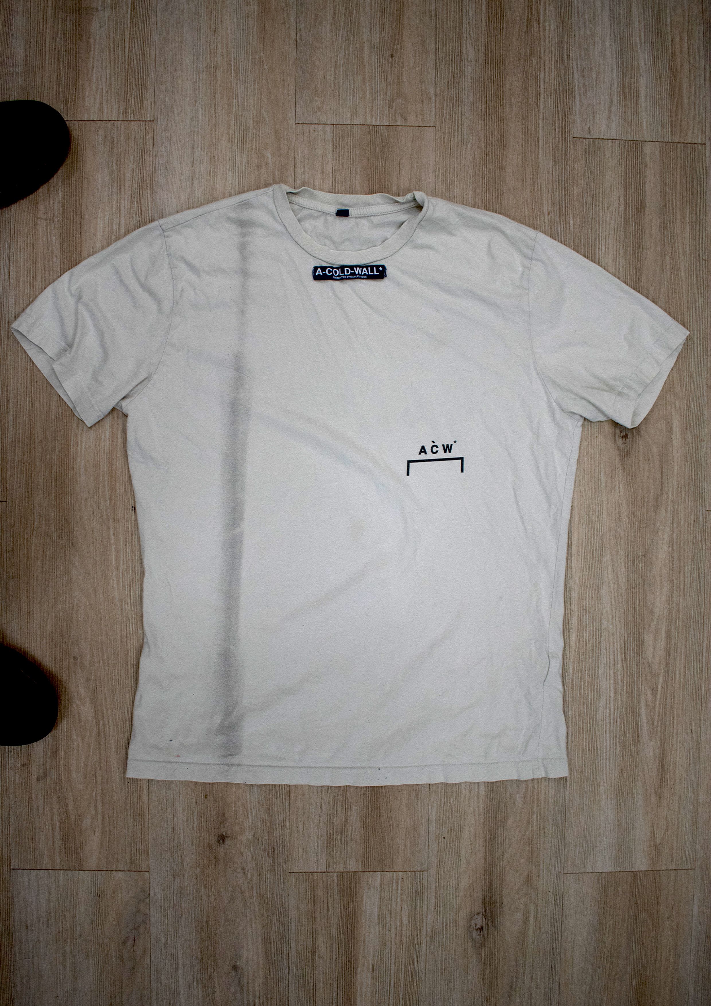 A-COLD-WALL* 2017 A Cold Wall Gray Sample T Shirt Size US XL / EU 56 / 4 - 1 Thumbnail