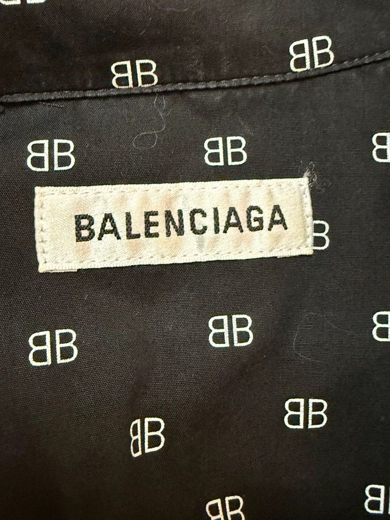 Balenciaga Balenciaga size 36 full of logo shirt 2504-Nextarrow Size US M / EU 48-50 / 2 - 3 Thumbnail