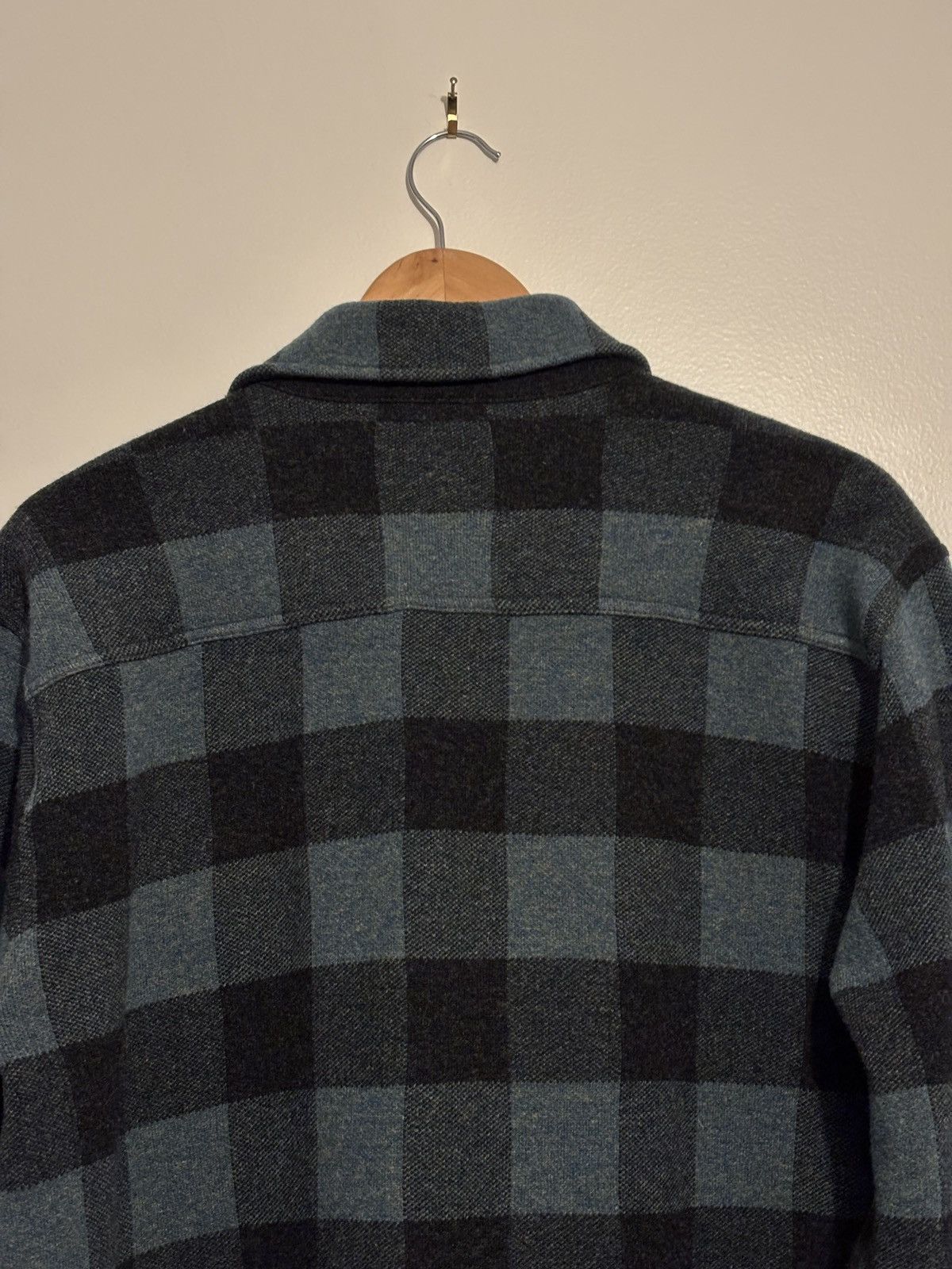 RRL Ralph Lauren Double RL RRL Flannel Plaid Wool-Blend Workshirt Size US L / EU 52-54 / 3 - 6 Thumbnail