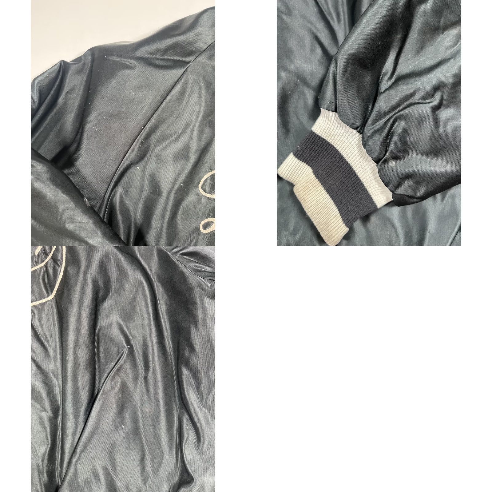 Vintage VINTAGE Butwin Jacket Mens XL Black Satin Bomber Local 909 MVPs Varsity 80s USA Jacket Mens XL Black Satin Bomber Local 909 MVPs Varsity 80s USA Size US XL / EU 56 / 4 - 9 Thumbnail