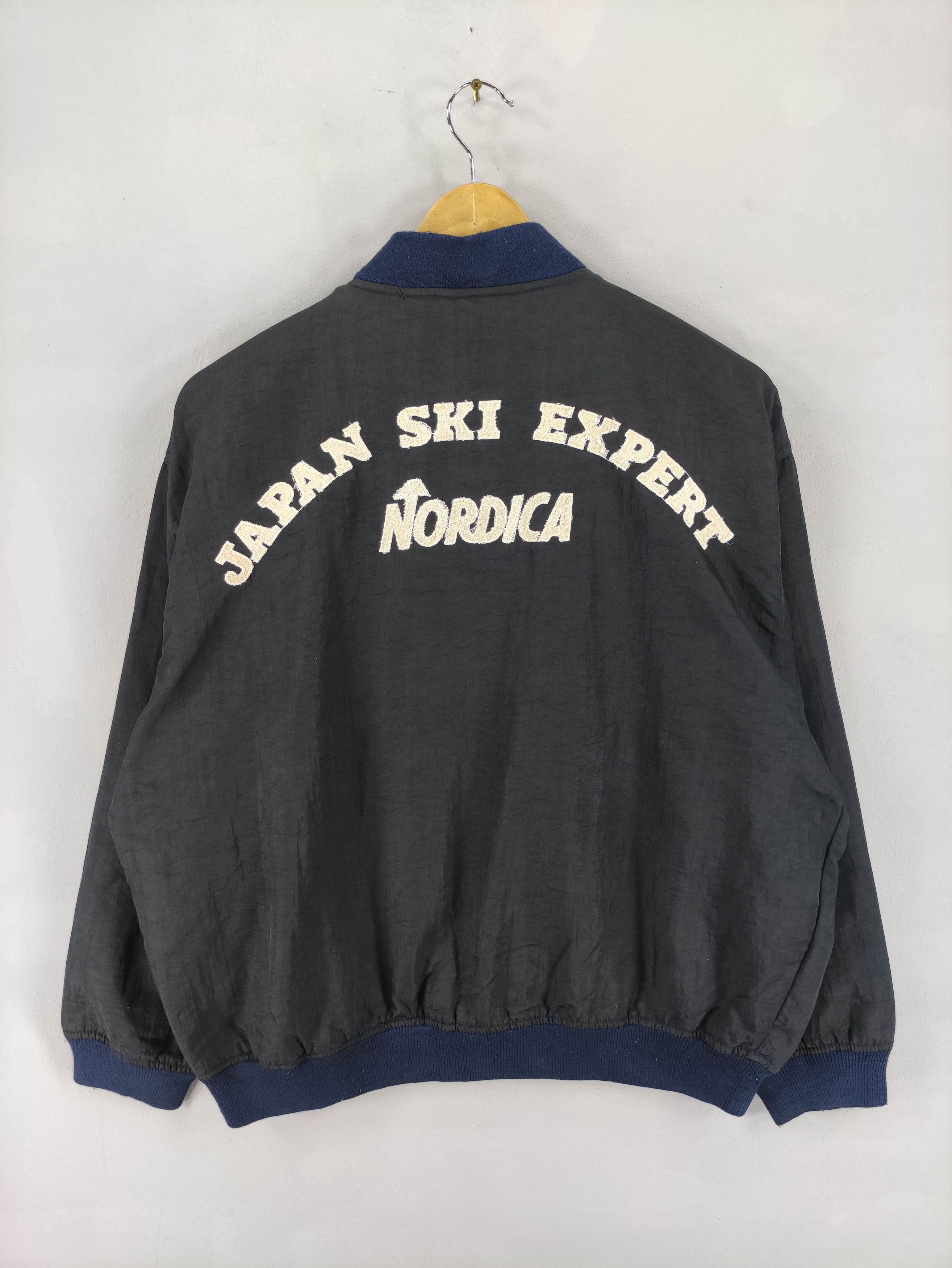 Japanese Brand Vintage Nordica Ski Japan Bomber Jacket Zipper Size US S / EU 44-46 / 1 - 1 Thumbnail