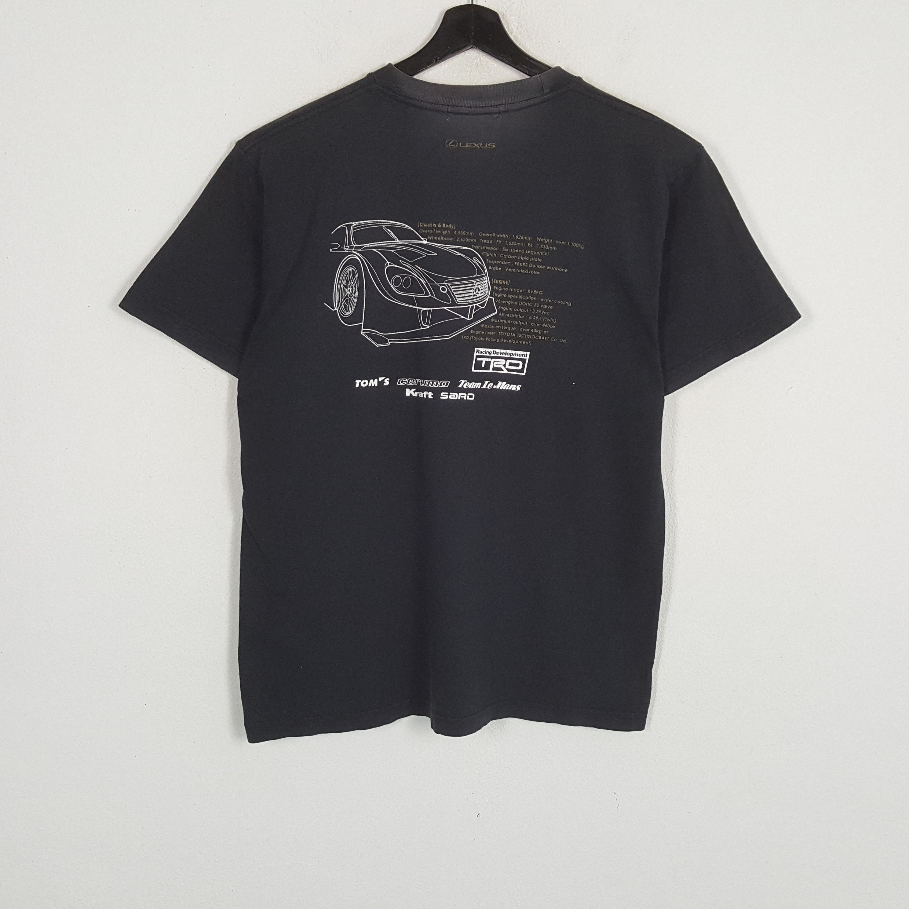 Japanese Brand × Vintage TRD RACING DEVELOPMENT Motorsports Tshirt Size US L / EU 52-54 / 3 - 1 Thumbnail