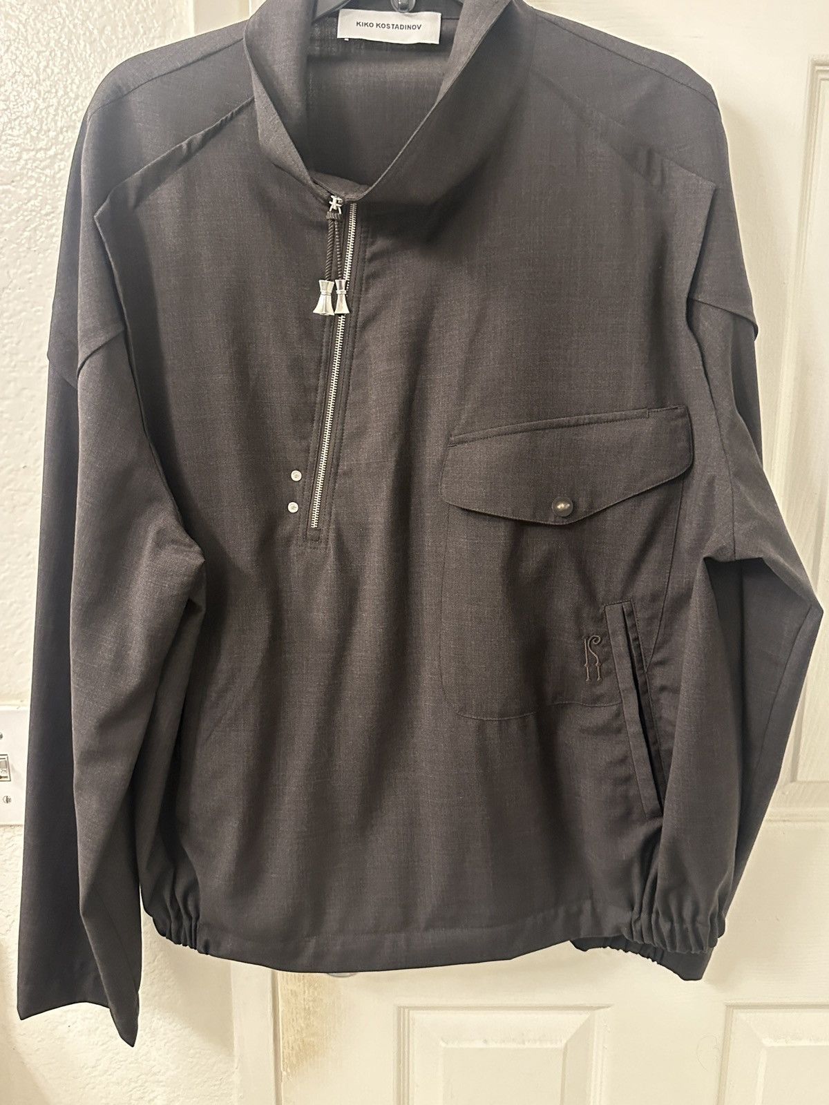 Kiko Kostadinov Kiko Kostadinov FARKAS PULLOVER JACKET - UMBER BROWN Size US L / EU 52-54 / 3 - 3 Thumbnail
