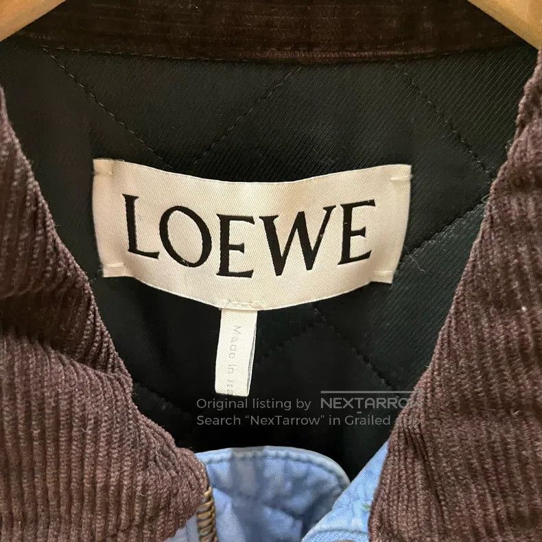 Loewe Loewe Denim Cotton Jacket - Blue Size US S / EU 44-46 / 1 - 2 Thumbnail