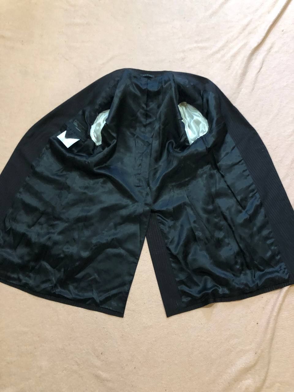 Carlo Pignatelli LUXURY VINTAGE Black Suit Carlo Pignatelli Y2K Size 42S - 6 Thumbnail