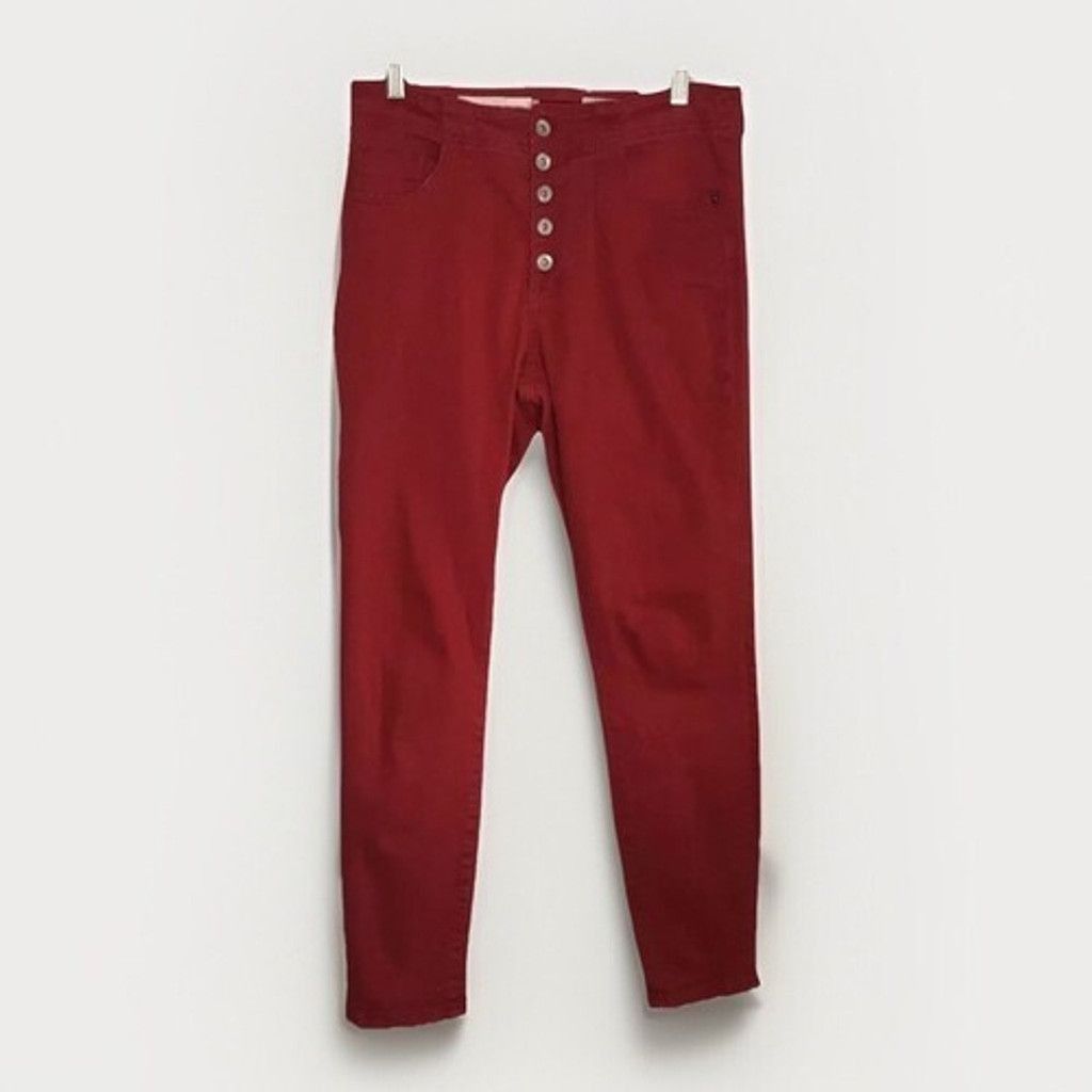 Anthropologie Anthropologie Pilcro&Letterpress Skinny Jeans Women Size 29 Size 29" - 12 Thumbnail