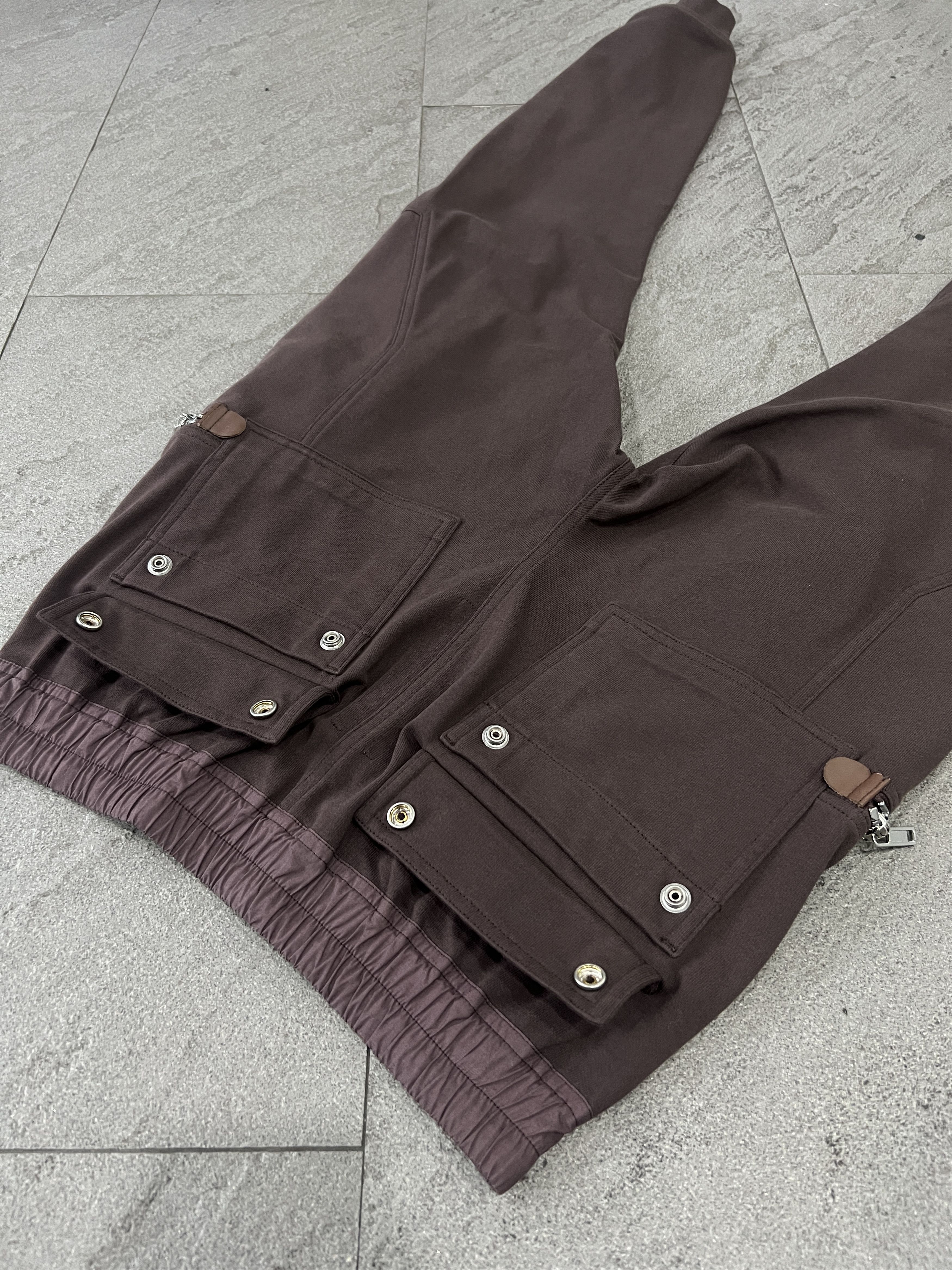 Rick Owens Rick Owens Mainline Bauhaus Cargo Joggers Blood Size US 40 / EU 56 - 4 Thumbnail