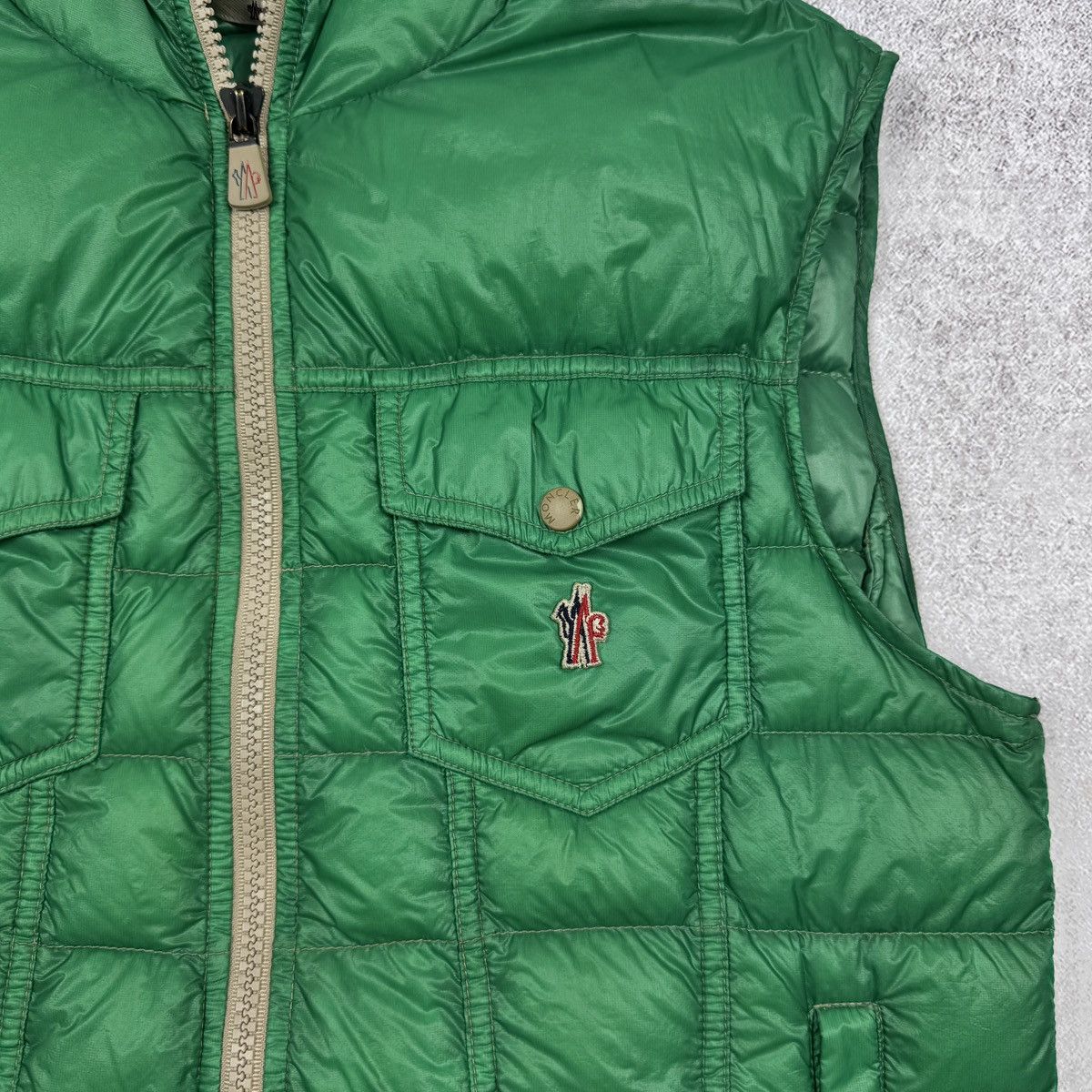 Moncler Original Moncler Dinan Gilet Grenoble Full Zip Puffer Size 5 Size XL / US 12-14 / IT 48-50 - 7 Thumbnail