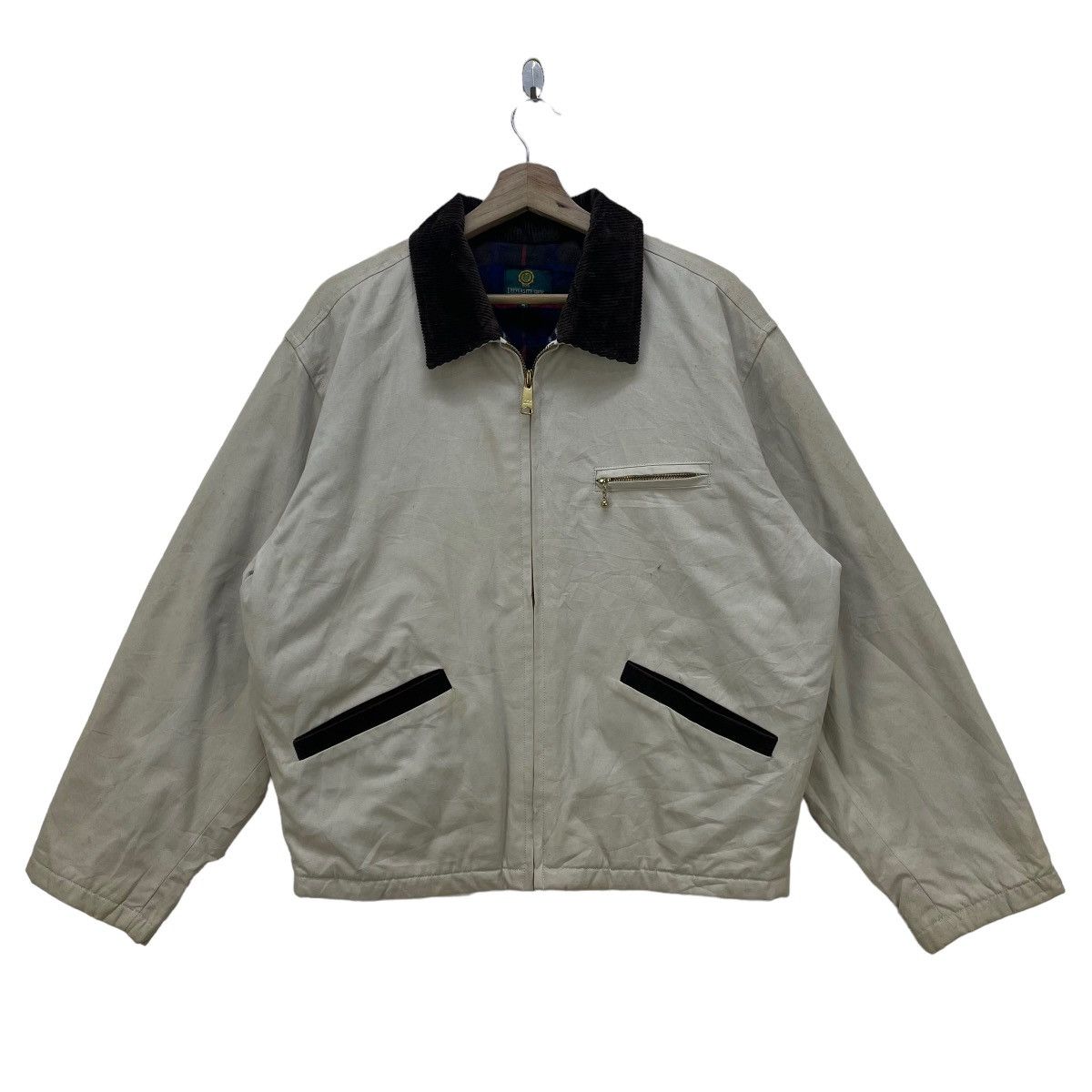 Vintage Vintage University Shop Detroit Jacket Size US L / EU 52-54 / 3 - 1 Thumbnail