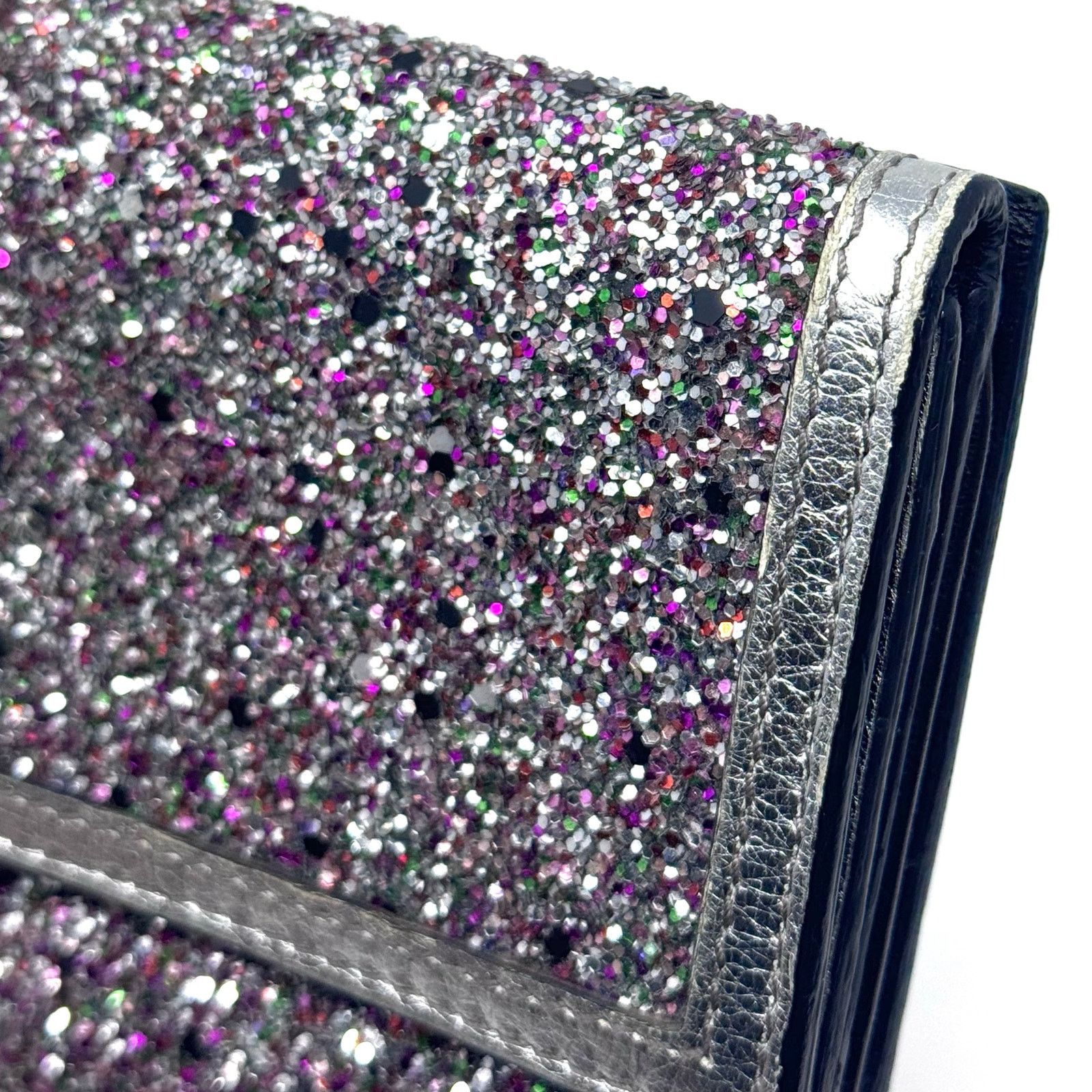 Alexander McQueen Alexander McQueen Glitter Wallet Size ONE SIZE - 18 Thumbnail