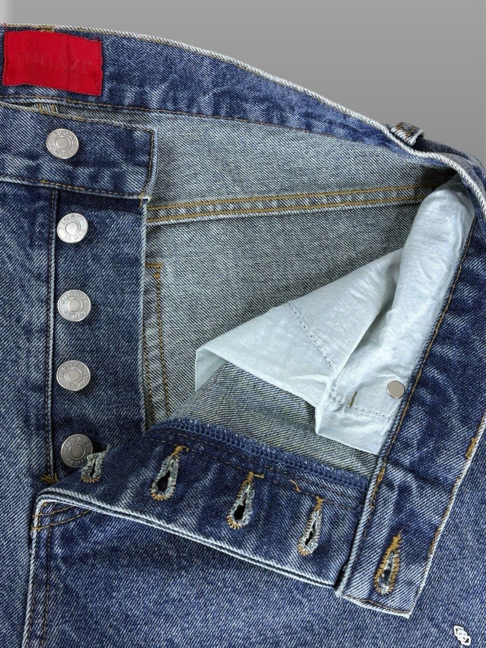 Fugazi Fugazi Chain Splatter Jeans Dark Washed Size US 32 / EU 48 - 15 Thumbnail