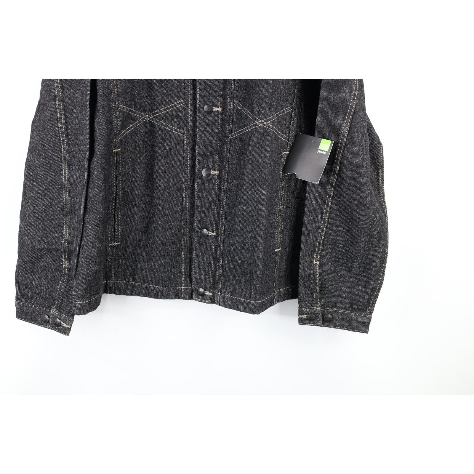 Marithe + Francois Girbaud × Vintage NOS Vintage 90s Marithe Francois Girbaud Denim Jacket Size US L / EU 52-54 / 3 - 4 Thumbnail