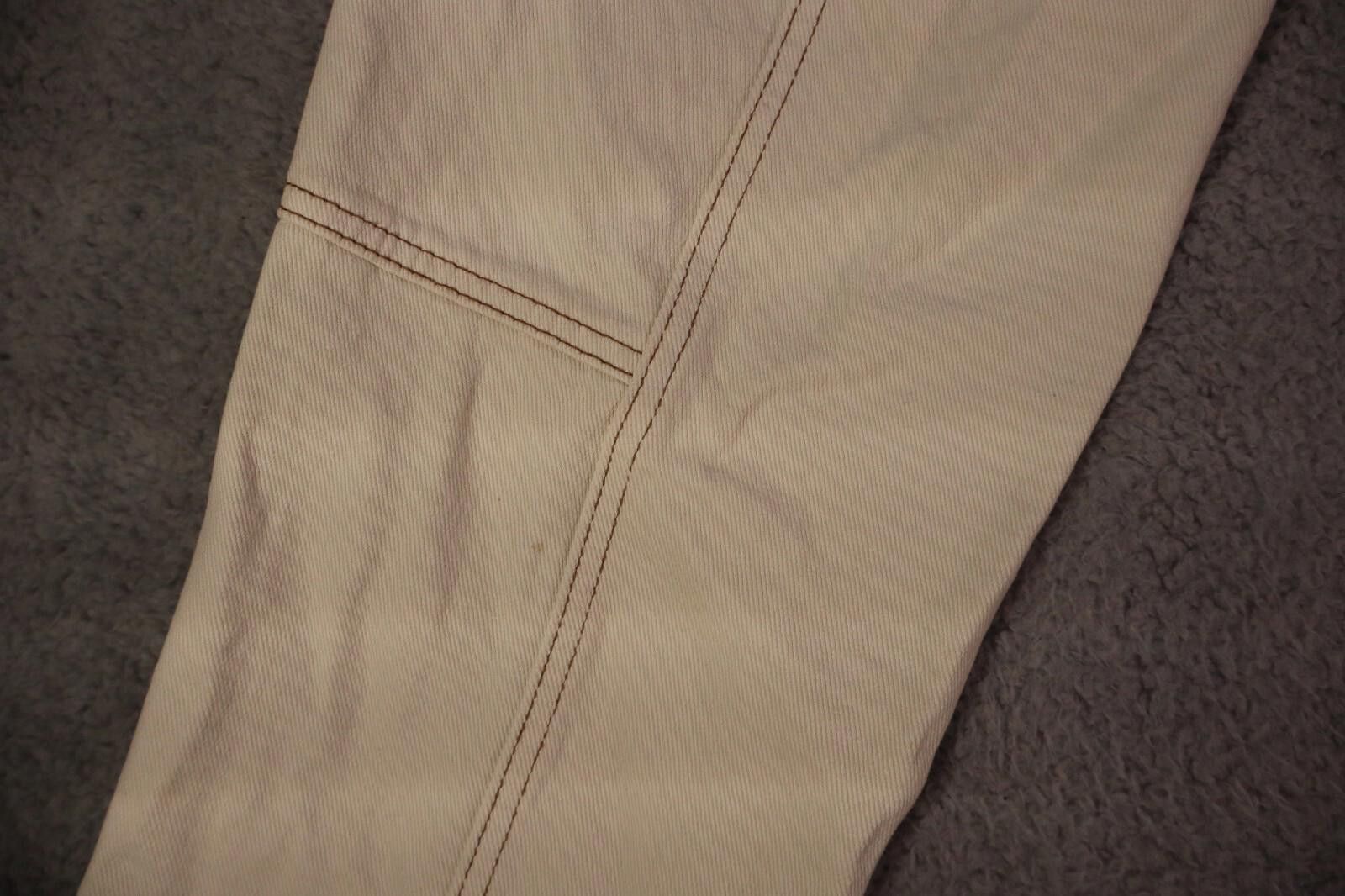 Pacsun Pacsun Elastic Waist Bone Relaxed Utility Cargo Pants Medium Size 32" / US 10 / IT 46 - 9 Thumbnail