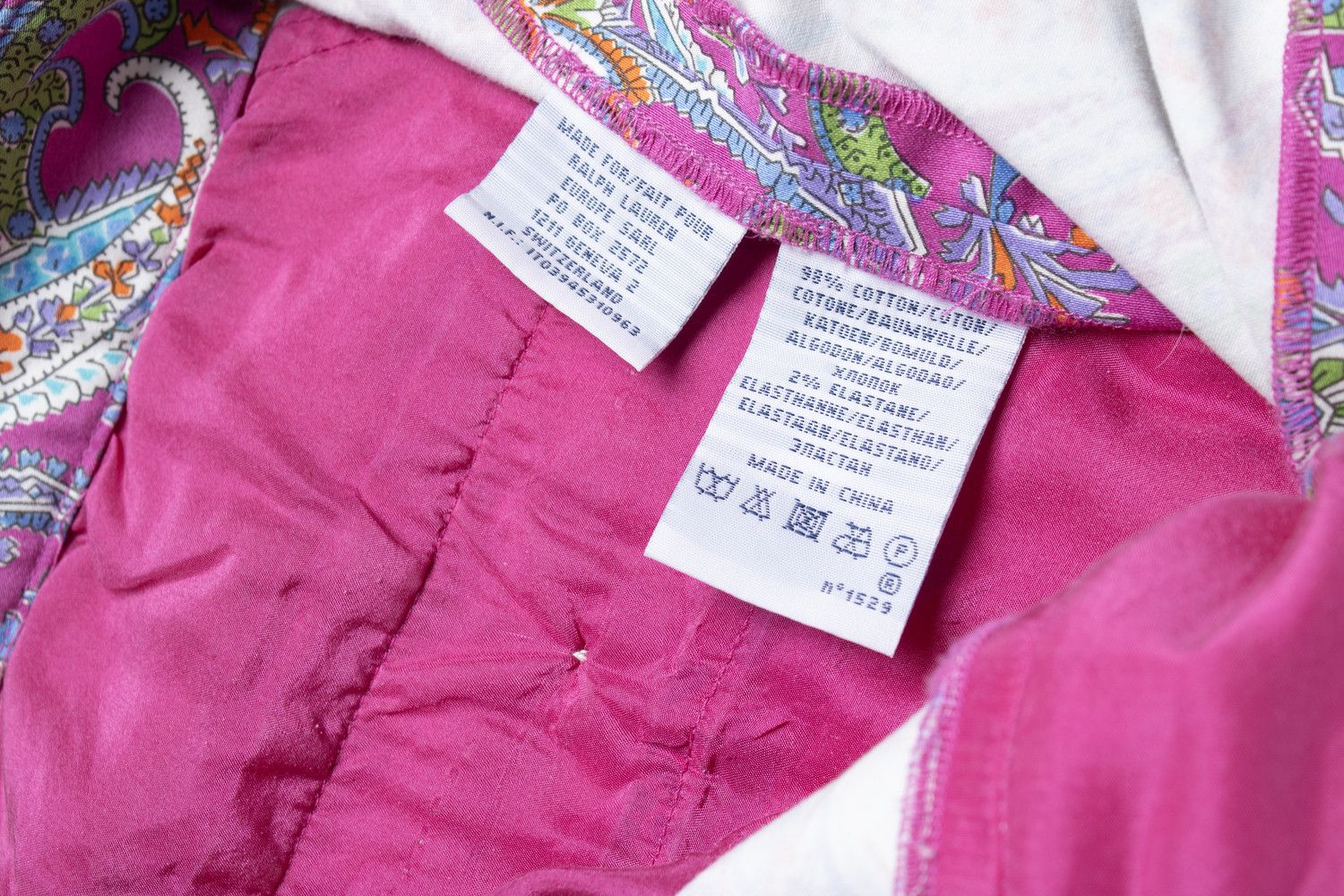 Ralph Lauren Ralph Lauren, Purple set with paisley print Size 27" / US 4 / IT 40 - 9 Thumbnail