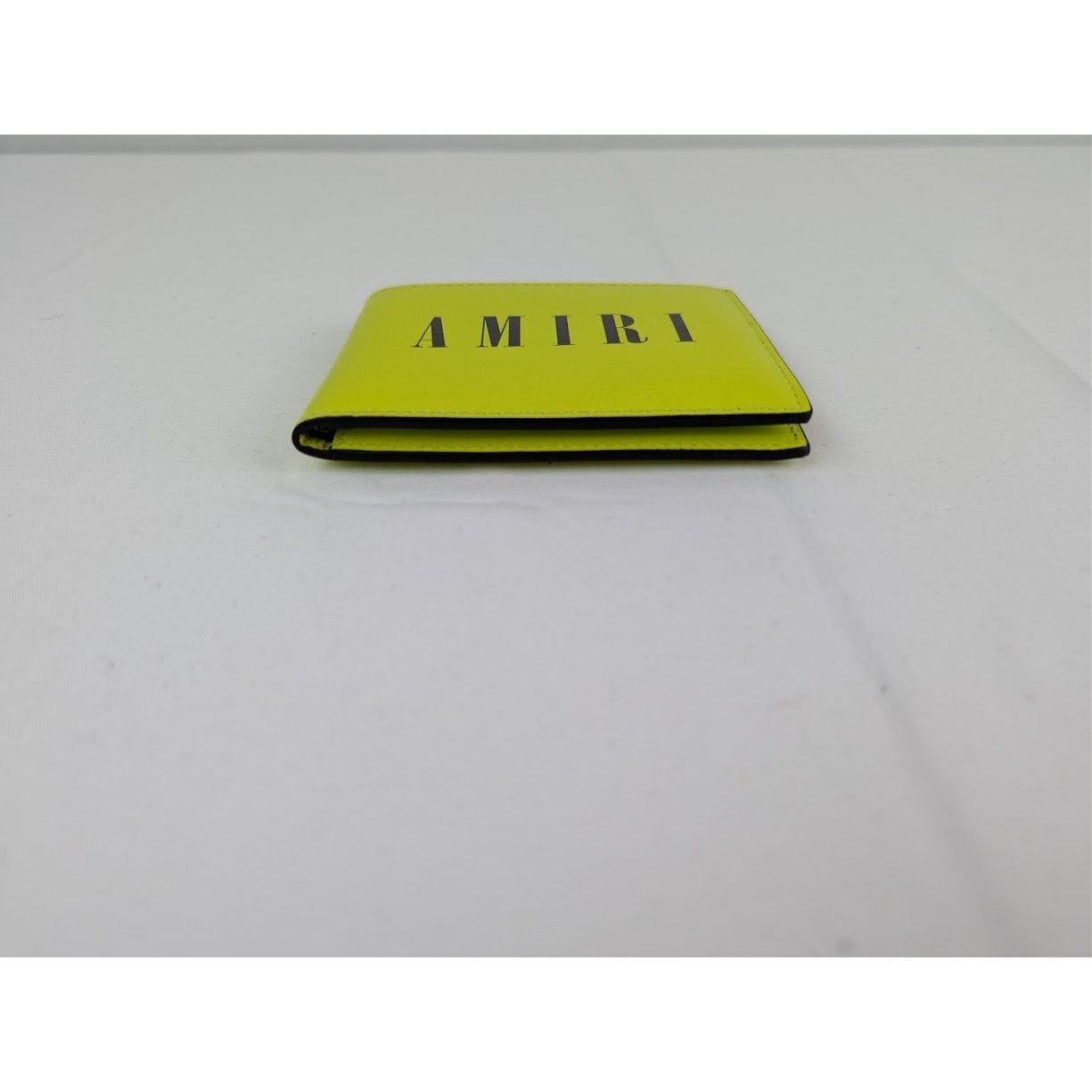 Amiri o1rshd1 Q:3 / Size: OS / Nappa Amiri Bifold Wallet in Yellow Size ONE SIZE - 6 Thumbnail