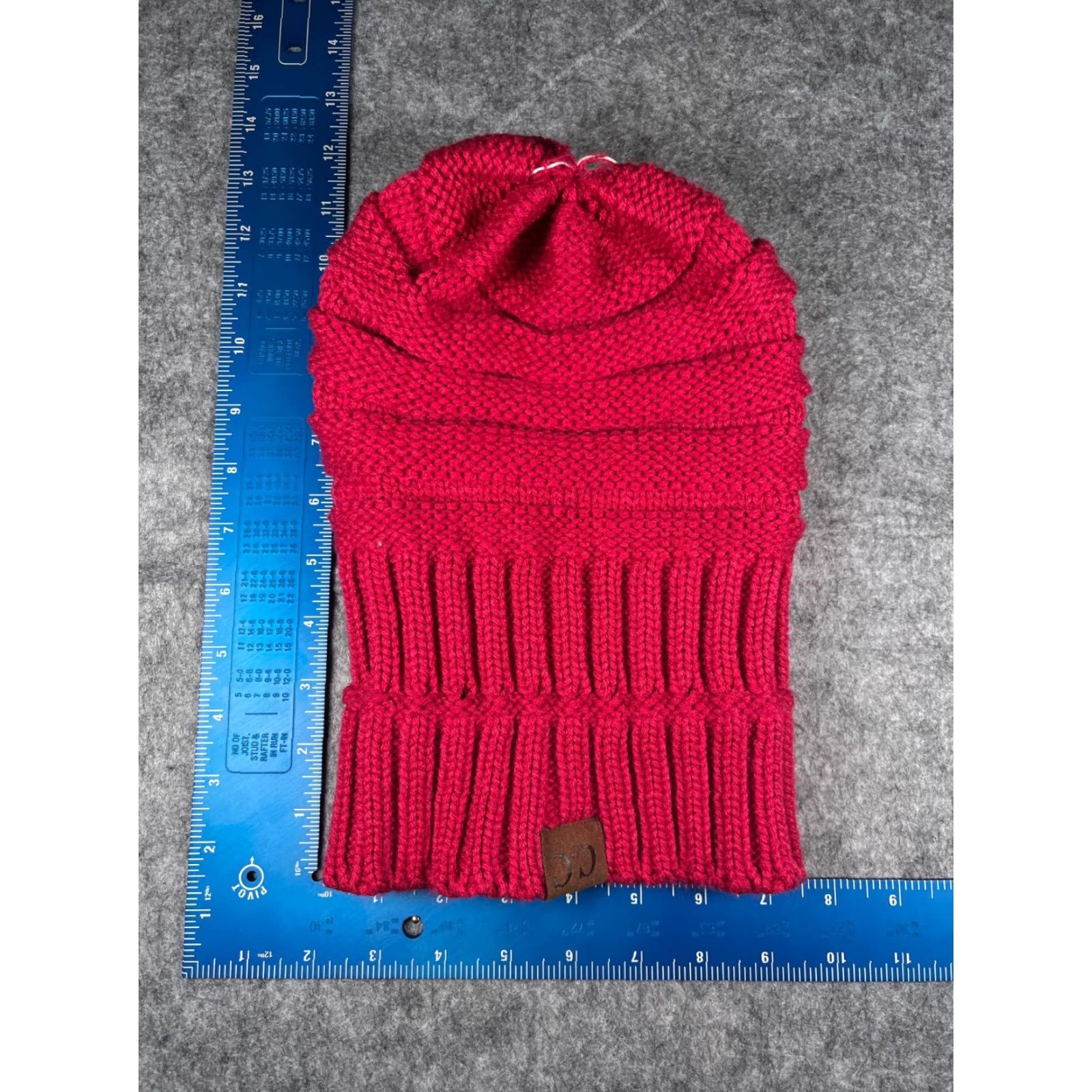 Pinko C.C Exclusive Beanie One Size Pink Knit 100% Acrylic Hat Womens Slouch Toque Embroidered Logo Size ONE SIZE - 5 Thumbnail