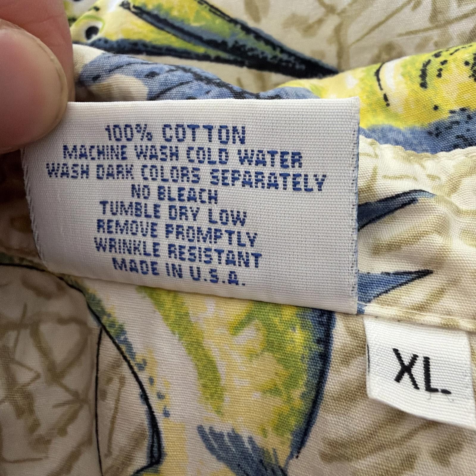 Other Vintage 90s Maui Legend Hawaiian Fishing Art Fish Shirt XL Size US XL / EU 56 / 4 - 6 Thumbnail