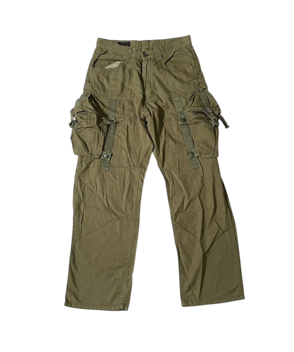 Final Home Vintage final home gas mask military cargo pants Size US 27 - 1 Thumbnail