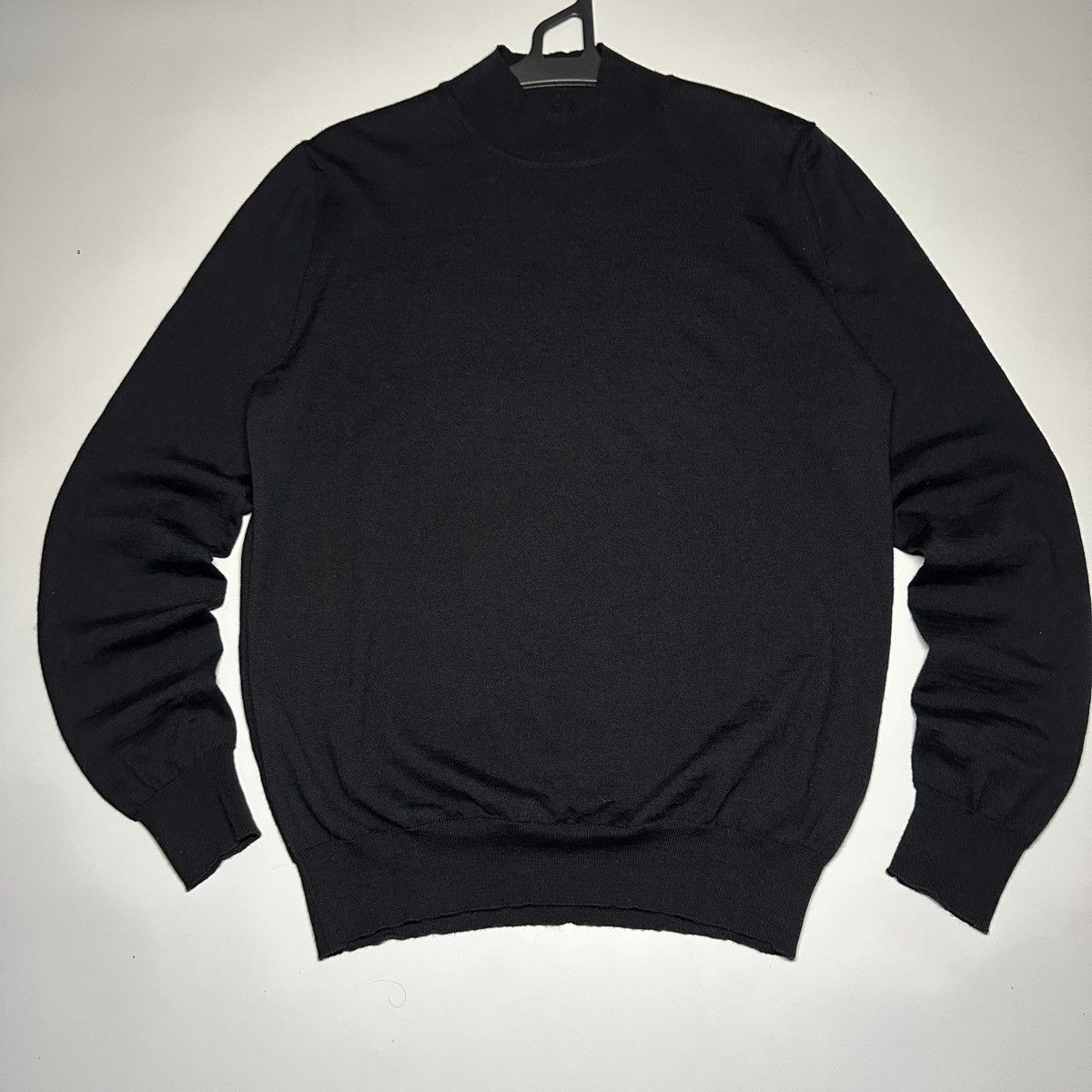 Prada Prada Black Turtleneck Sweater | 100% Lana Wool | Size 50 Size US M / EU 48-50 / 2 - 2 Thumbnail