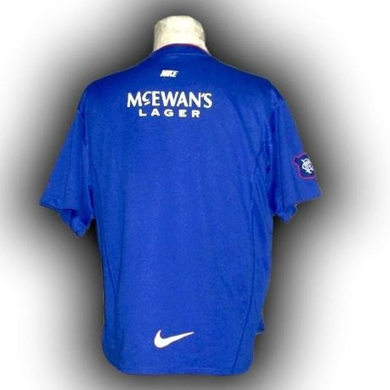 Fc Glasgow Rangers Scotland 1999 2000 2001 Training Shirt
