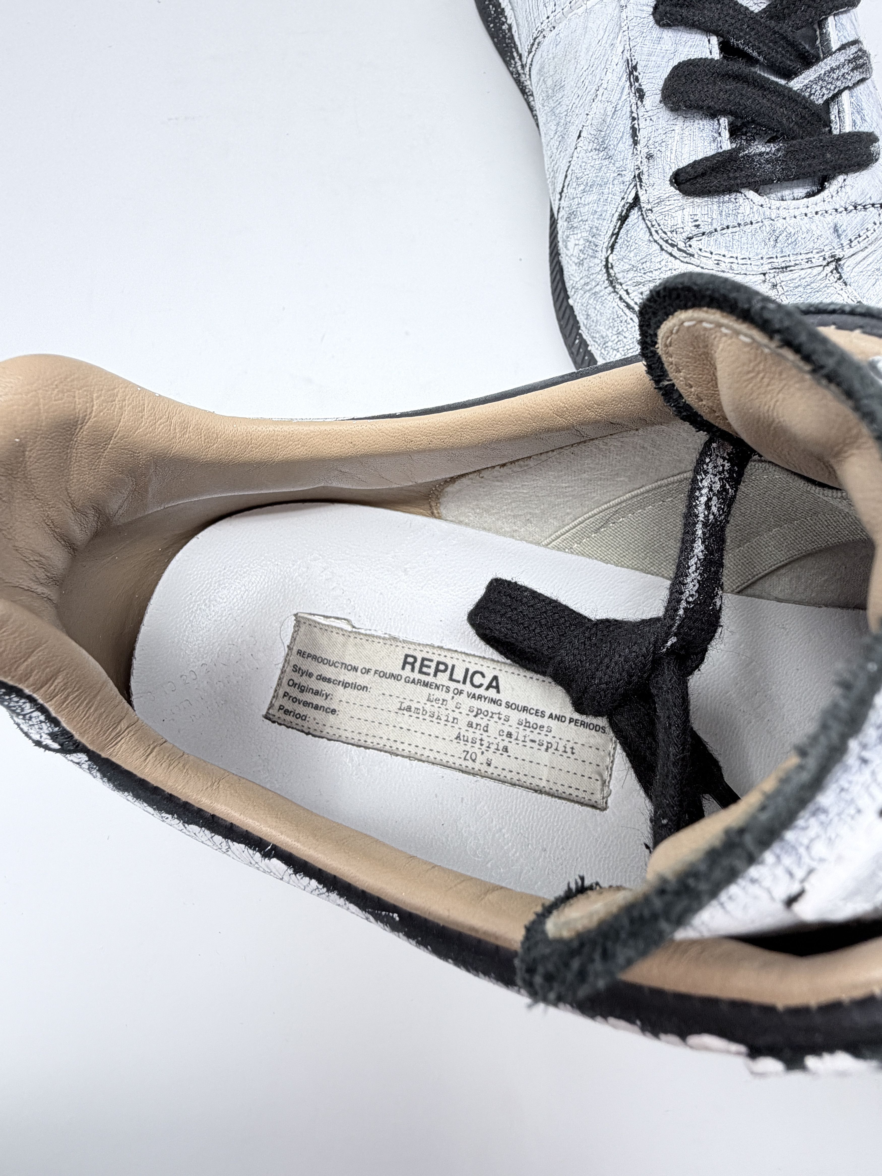 Maison Margiela Maison Margiela Replica German Army Trainer GAT Painted Size US 10 / EU 43 - 9 Thumbnail