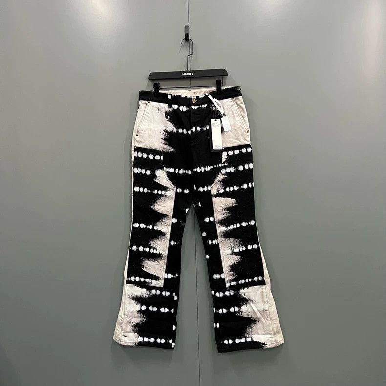 Louis Vuitton Louis Vuitton Tie-Dye Flared Jeans-2506 Size US 34 / EU 50 - 1 Thumbnail