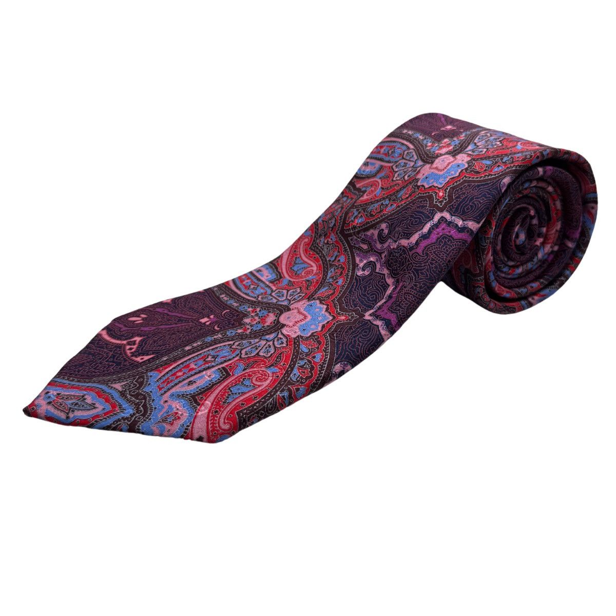 Ermenegildo Zegna Ermenegildo Zegna Silk Tie,Burgundy, Made in Italy, Like New Size ONE SIZE - 1 Thumbnail