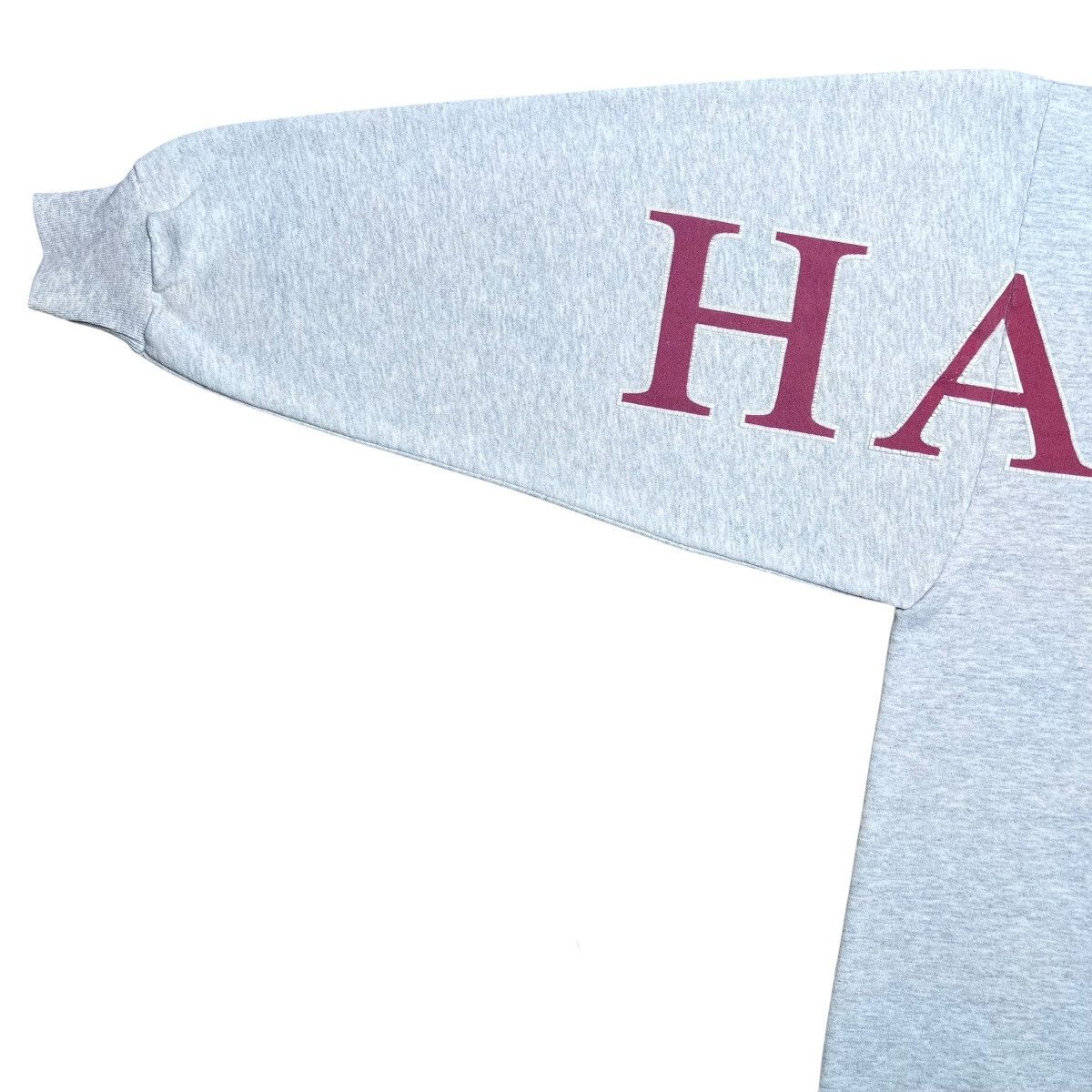 NCAA 1990s Harvard University Crimson Across Spell Out Sweatshirt Size US XL / EU 56 / 4 - 9 Thumbnail