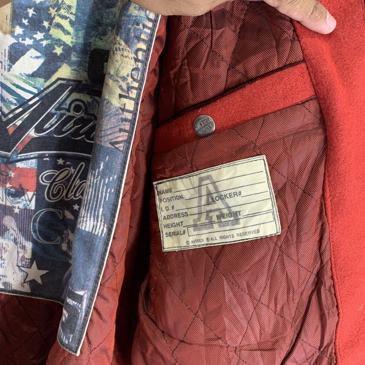 Avirex VINTAGE AVIREX USA VARSITY LEATHER JACKET Size US L / EU 52-54 / 3 - 8 Thumbnail