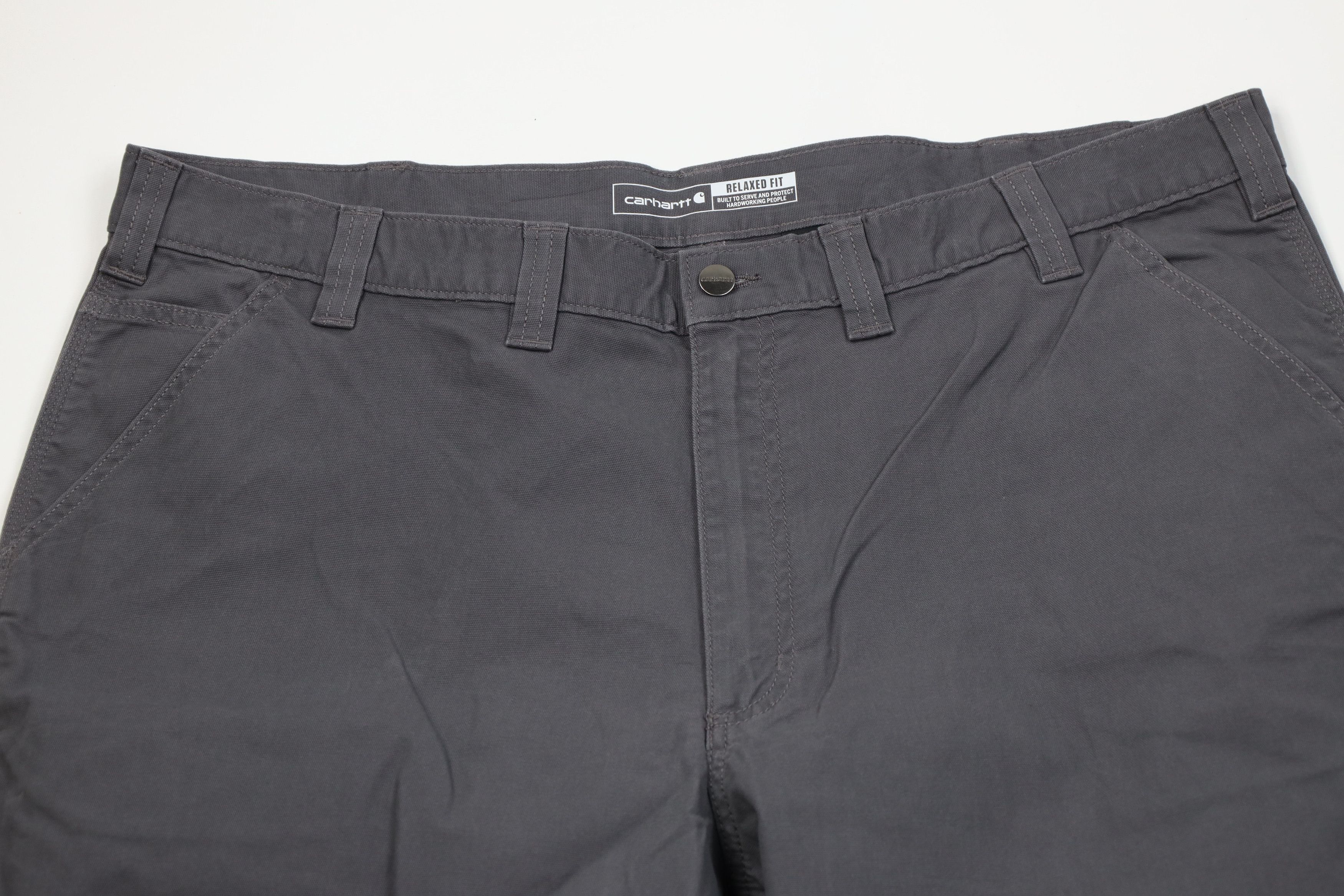 Carhartt Deadstock Y2K Carhartt Fit Stretch Wide Leg Dungaree Pants Size US 44 / EU 60 - 2 Thumbnail