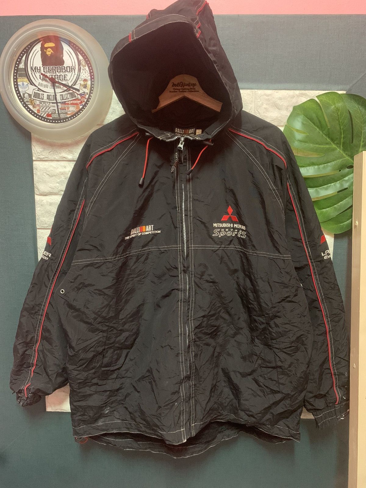 Sports Specialties VINTAGE!! Light Jacket Ralli Art Mitshubishi Size US L / EU 52-54 / 3 - 1 Thumbnail