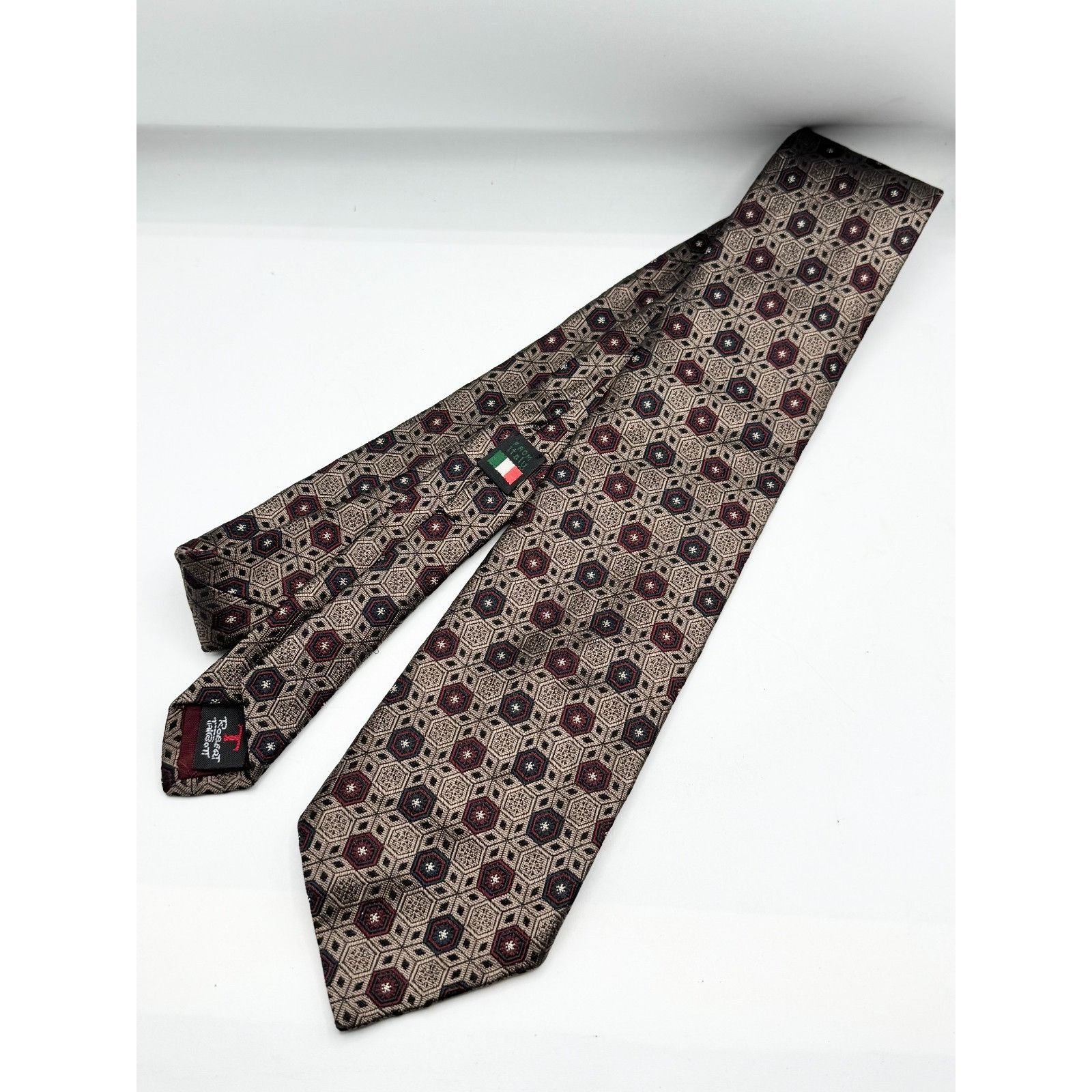 Robert Talbott Robert Talbott vintage silk Print Tie necktie Size ONE SIZE - 3 Thumbnail
