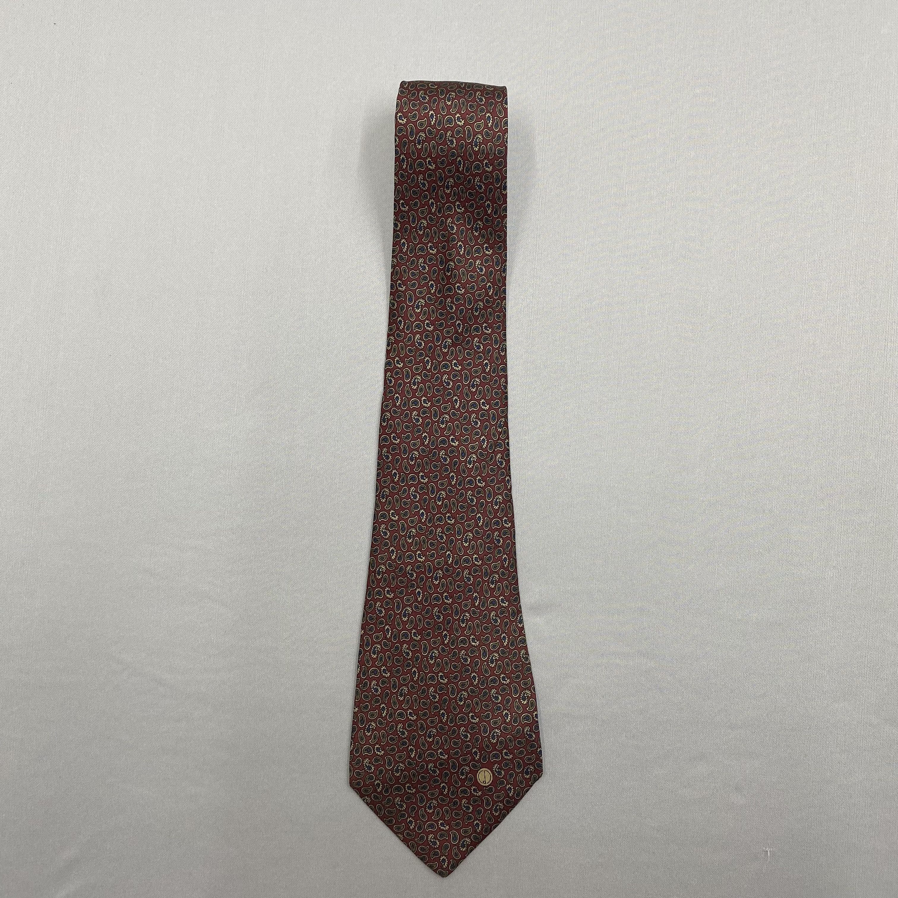 Alfred Dunhill Vintage Alfred Dunhill SILK Necktie Cravate Pure Silk Size ONE SIZE - 3 Thumbnail