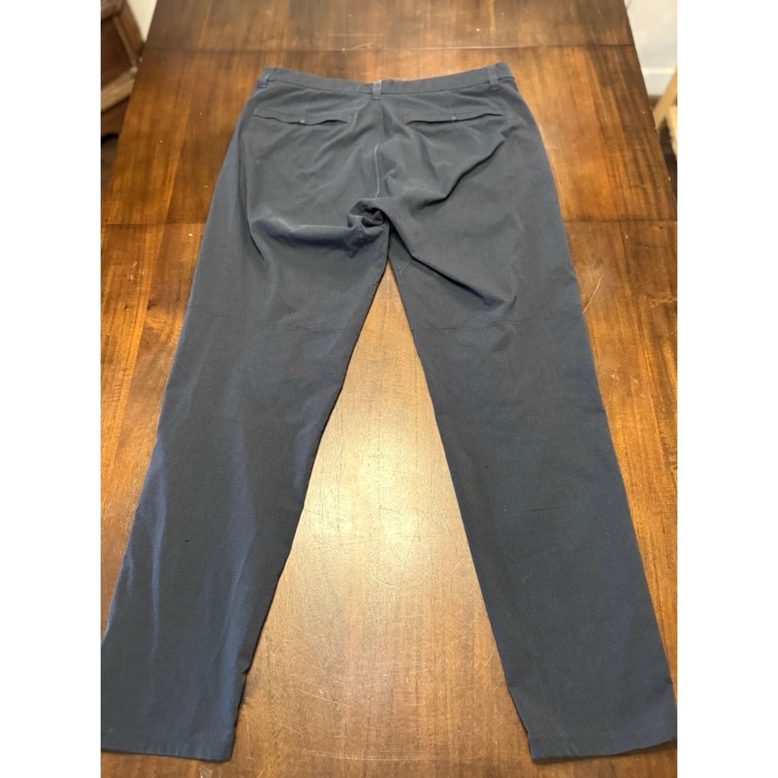 Lululemon Lululemon Commission Pant Ventlight Navy Blue Slim Fit 34x30 Mens Chino Breathable Sl Size US 34 / EU 50 - 7 Thumbnail