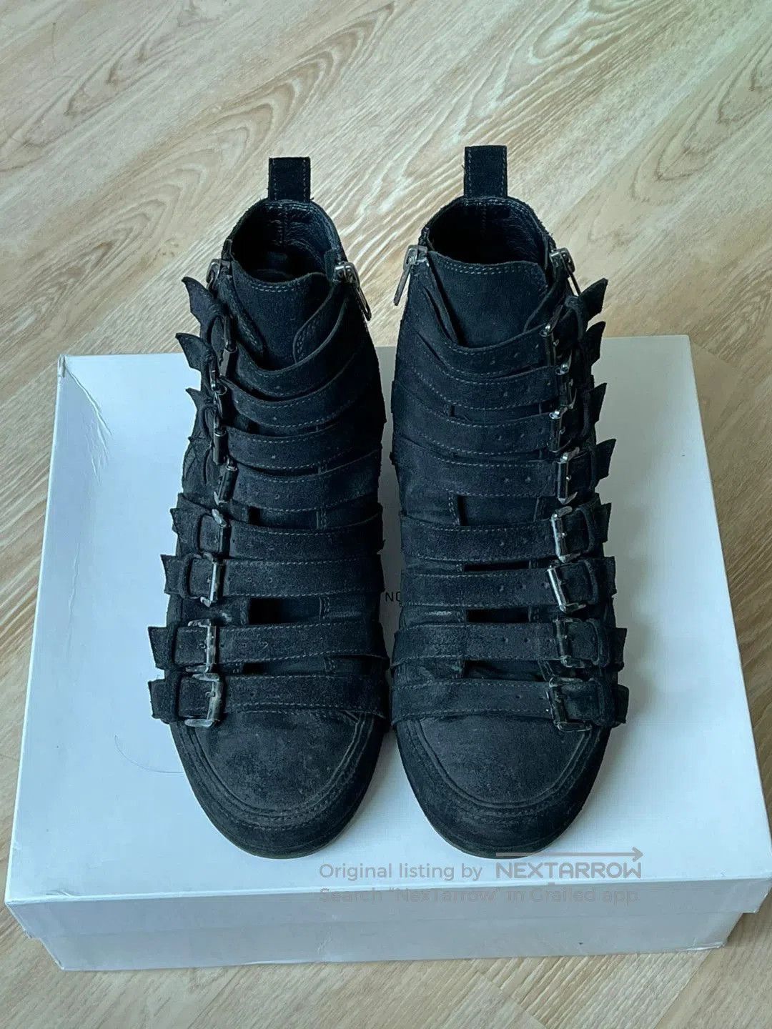 Ann Demeulemeester Ann Demeulemeester Buckle Smoking Boots. Size US 8 / EU 41 - 5 Thumbnail