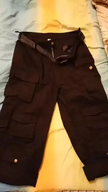 Designer × Japanese Brand × Vintage hiphop y2k camo cargo pants Size US 32 / EU 48 - 3 Thumbnail