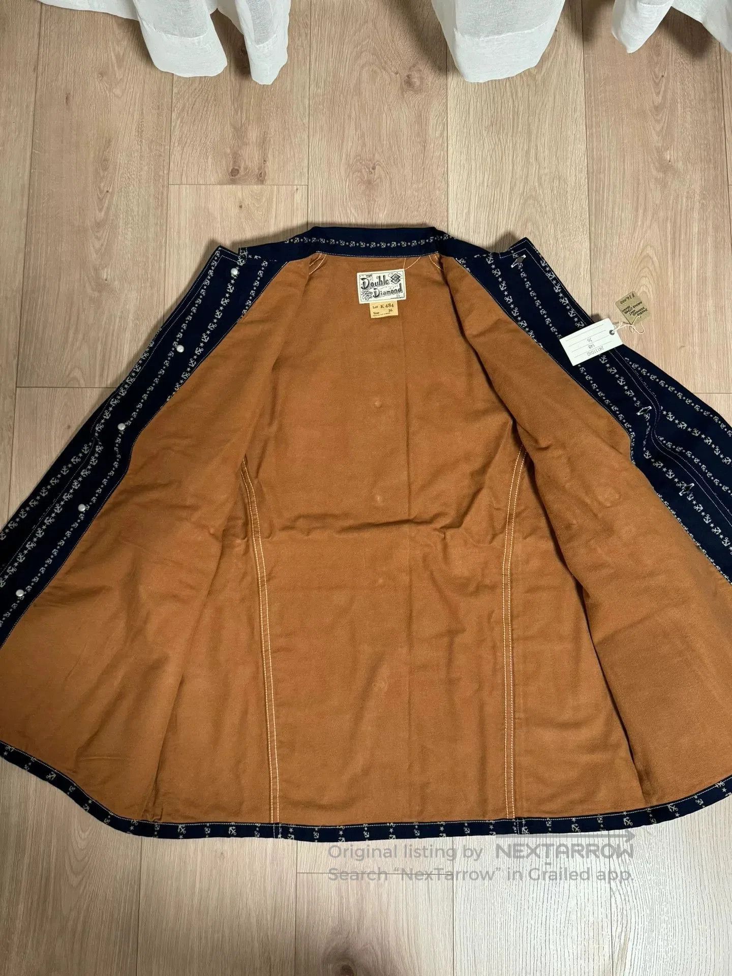 The Real McCoy's joe mccoy double diamond coat jacket. Size US M / EU 48-50 / 2 - 4 Thumbnail
