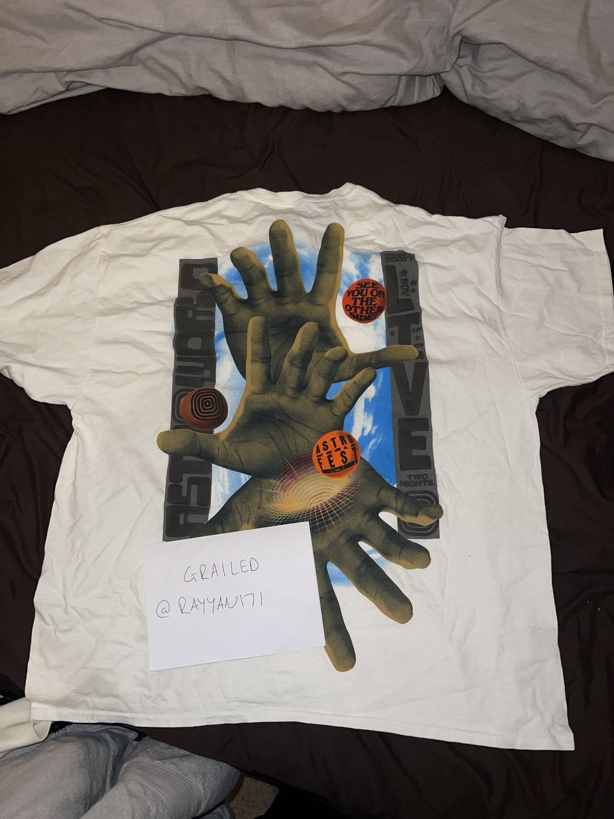 Travis Scott Cactus Jack / Travis Scott Astrofest 2021 T-Shirt Size US XL / EU 56 / 4 - 1 Thumbnail