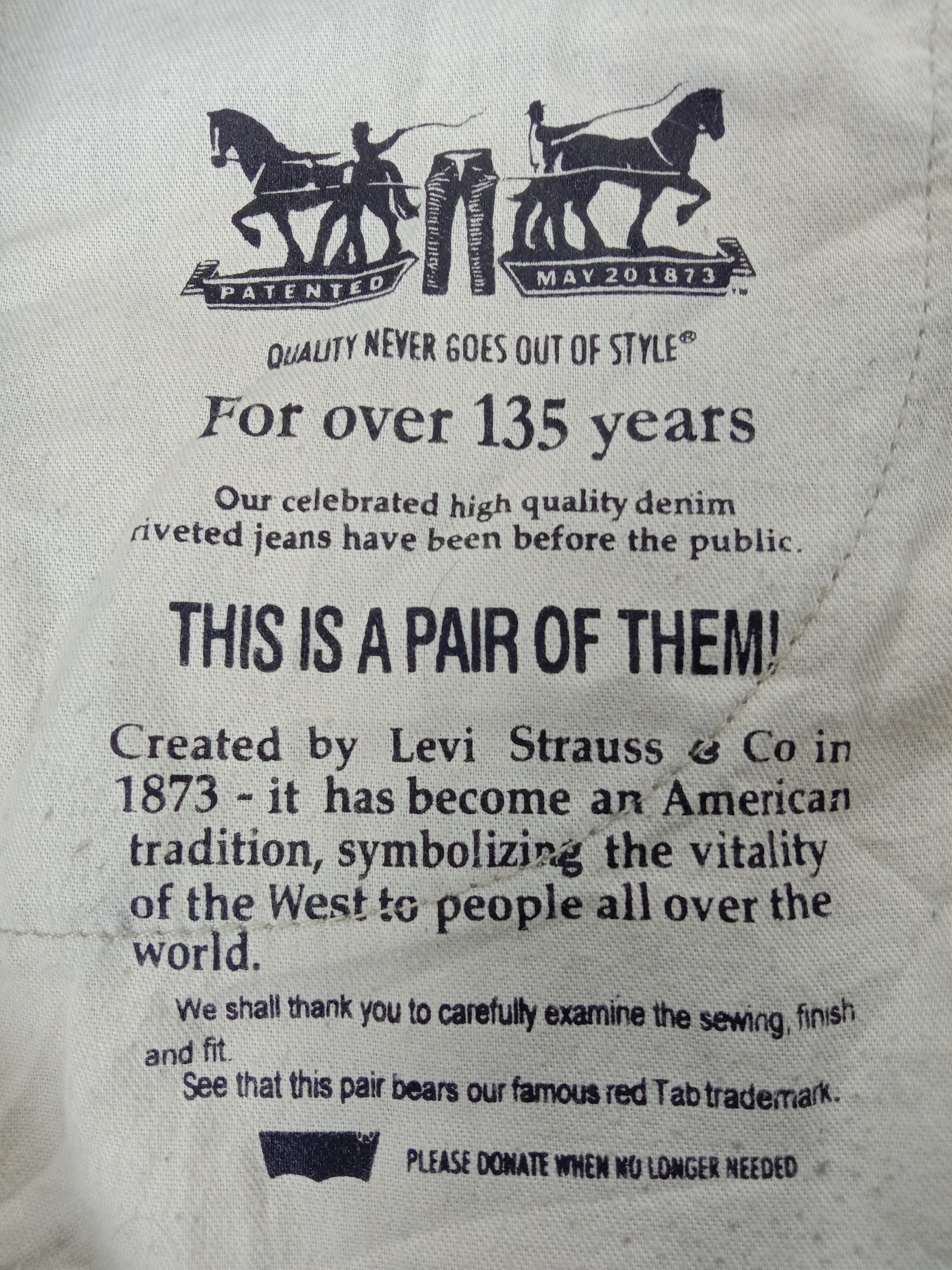 Levi's Vintage Levi's 569 Jeans Loose Straight Denim Size US 34 / EU 50 - 12 Thumbnail
