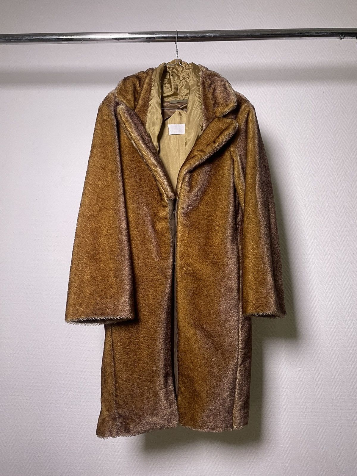 Maison Margiela AW03 Martin Margiela Fake-Fur Teddy Coat Runway Size 40 |  Grailed