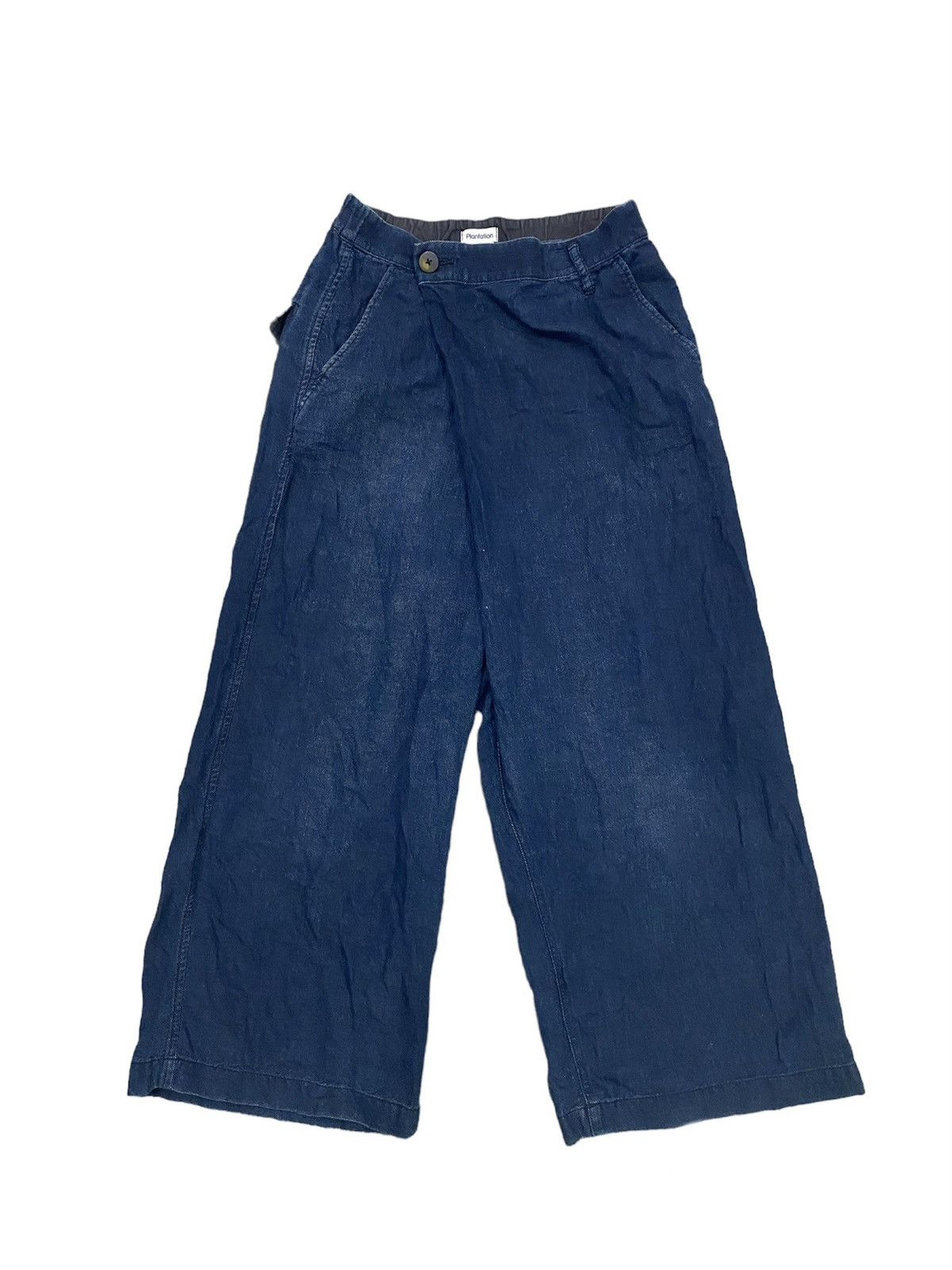Issey Miyake Vintage Plantation Issey Miyake Wide Pants Cropped W26~W29 Size US 29 - 1 Thumbnail