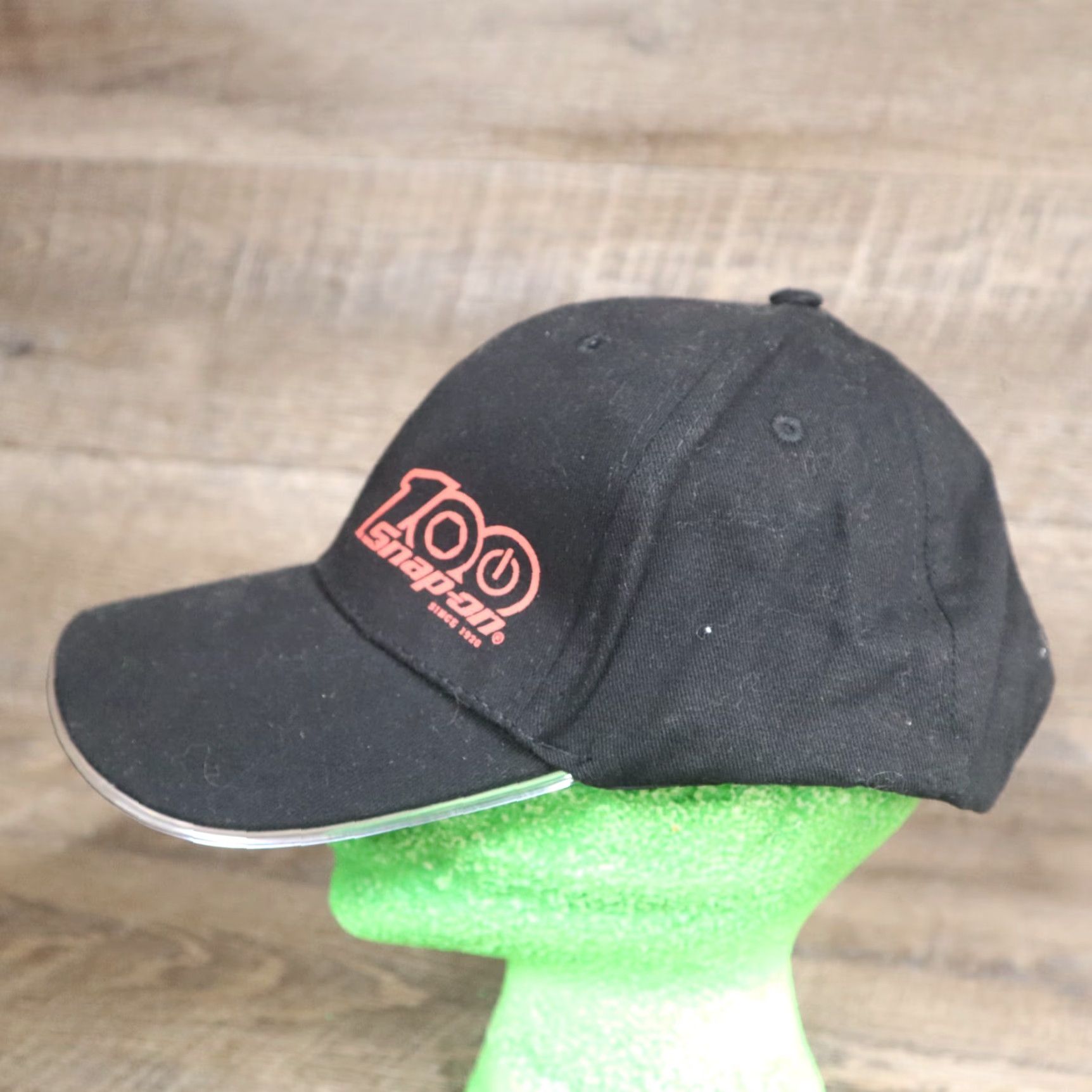 Vintage Snap-On Tools Hat BaseBall Adult Adjustable Black Mens Size ONE SIZE - 6 Thumbnail