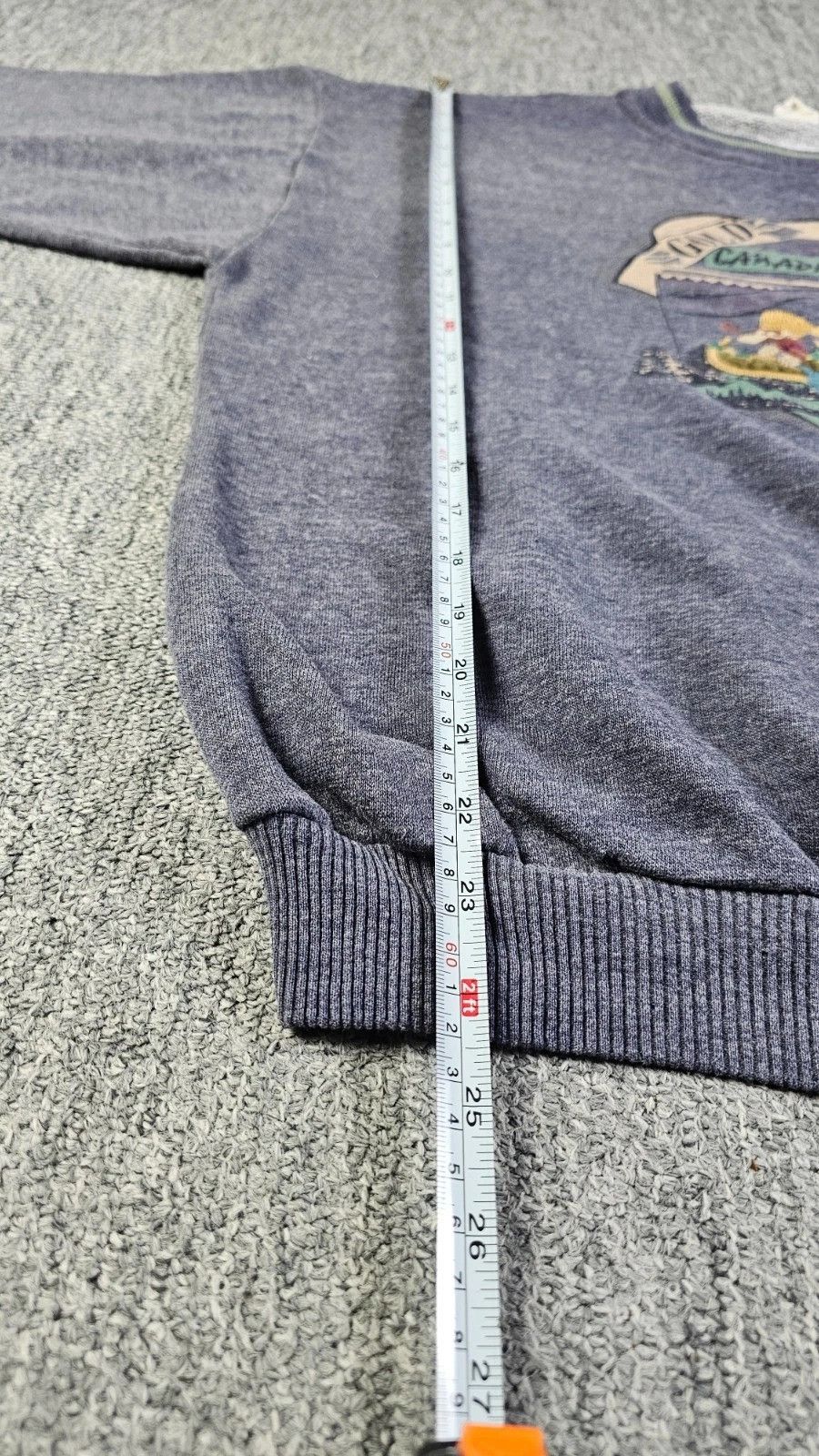 Other Vintage Made Italy Canadian Forest Guard Embroidered Sweat L Size US L / EU 52-54 / 3 - 7 Thumbnail