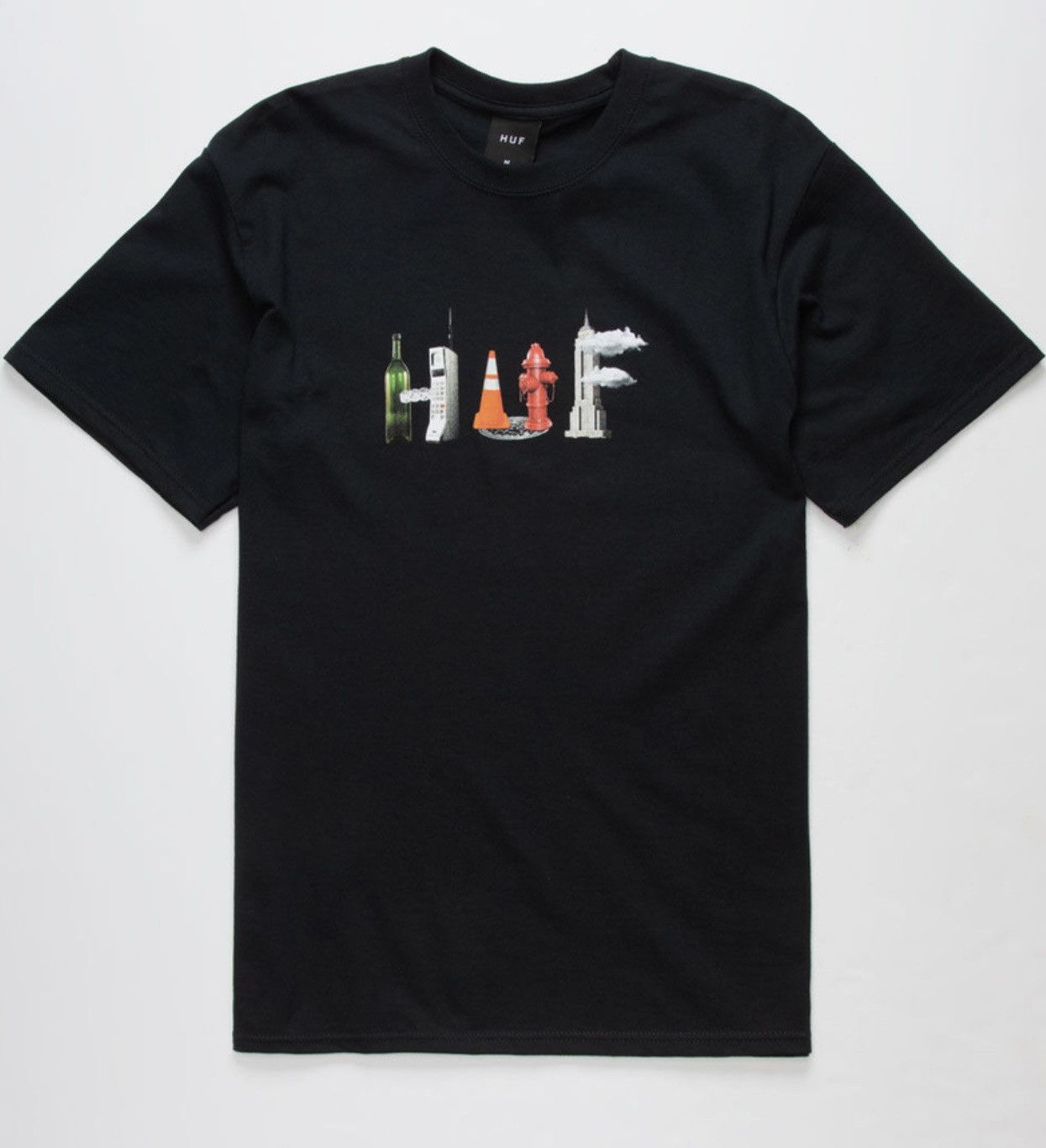 Designer × Huf 🚨 HUF Objectified Tee Shirt RARE! Black 2XL Size XXL 🚨 Size US XXL / EU 58 / 5 - 1 Thumbnail