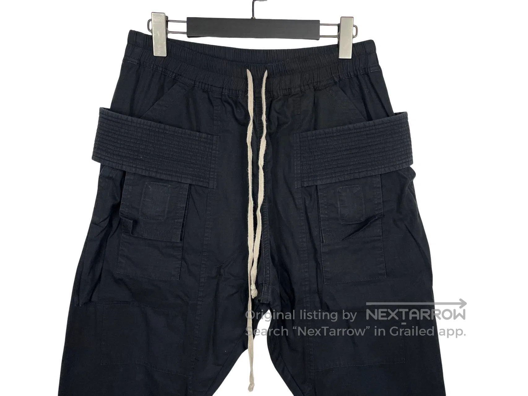 Rick Owens Rick Owens size S Drawcord Double Ring Work Pants Size US 27 - 3 Thumbnail