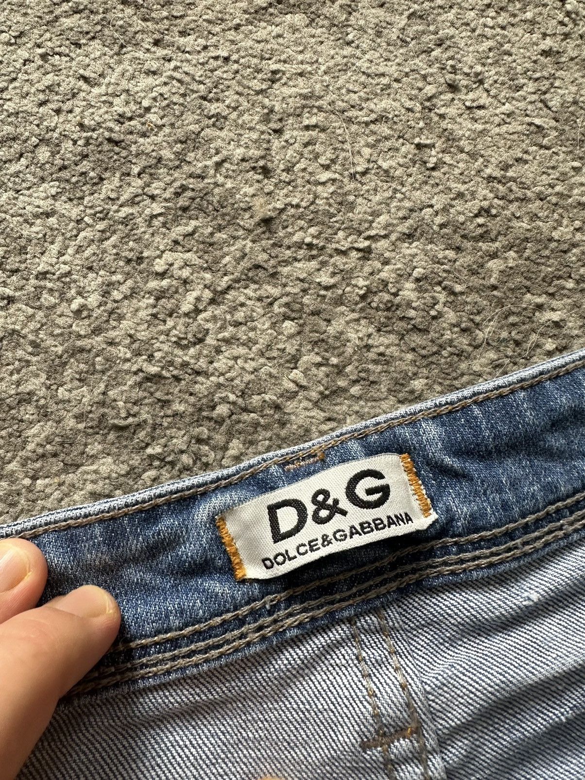 Dolce & Gabbana Vintage Dolce & Gabbana Faded Wash Style Jeans Size US 34 / EU 50 - 12 Thumbnail