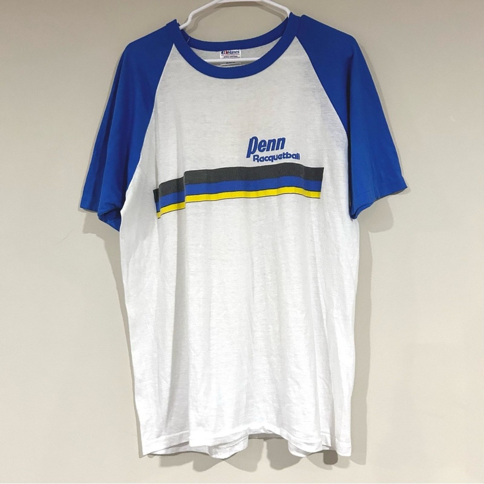 Hanes Vintage Penn Racquetball Shirt Size US XL / EU 56 / 4 - 1 Thumbnail